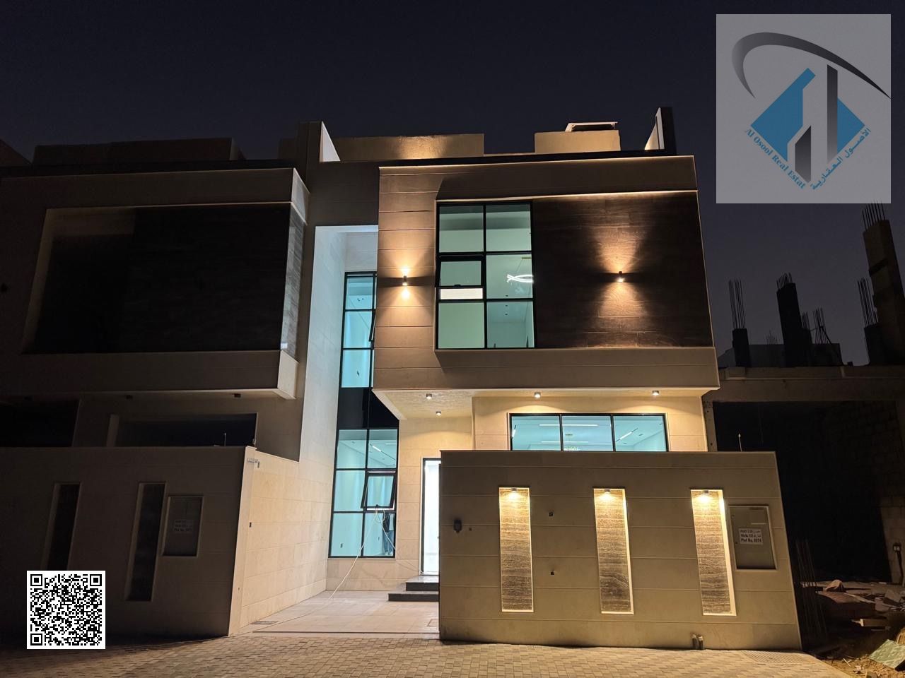 Including registration fees - 3300 sq f bua - 5bed with roof - negotiate price