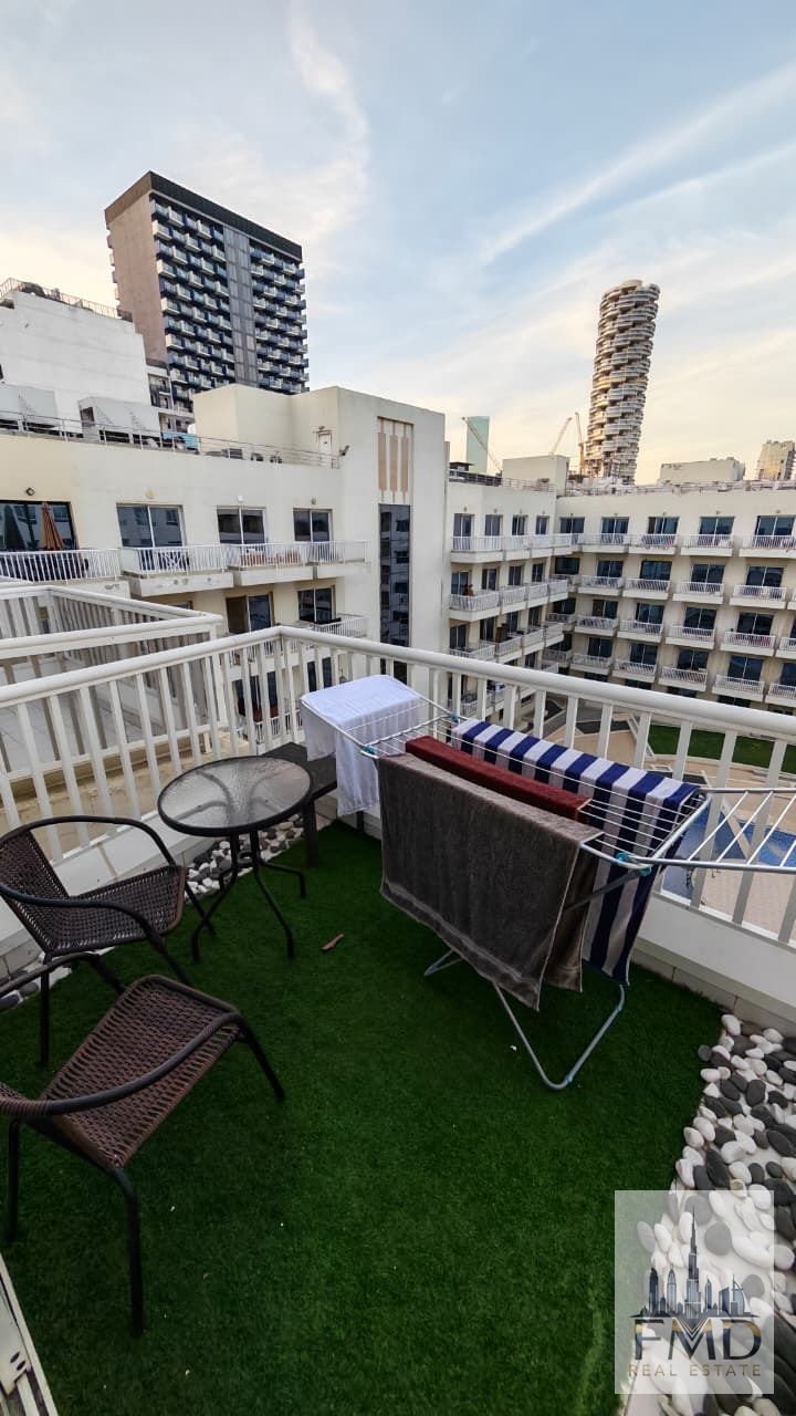 FURNISHED Spacious STUDIO | Balcony | High ROI | JVC