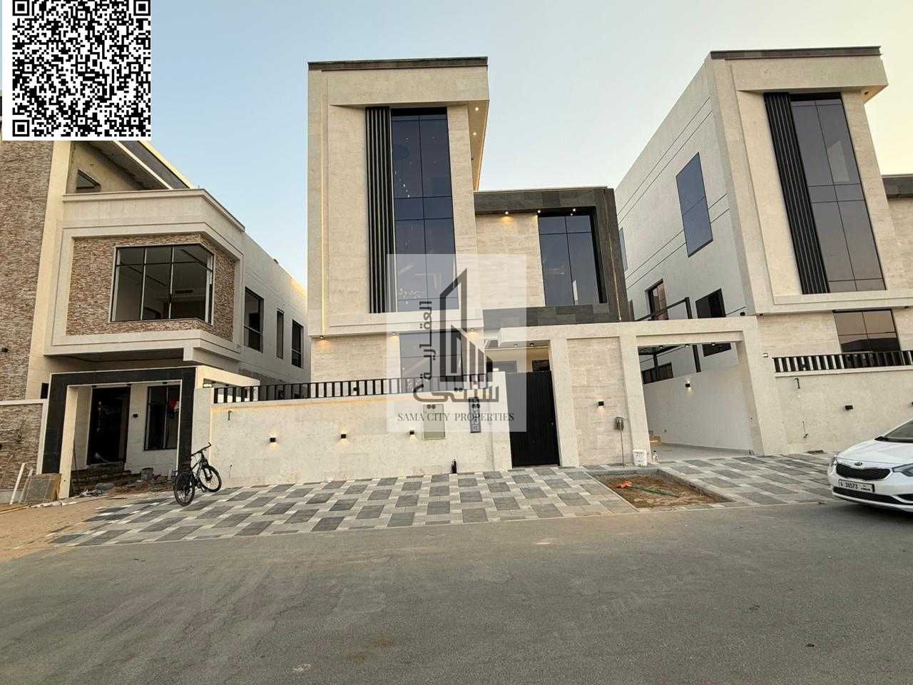 Luxury villa for sale in Ajman, including registration fees.