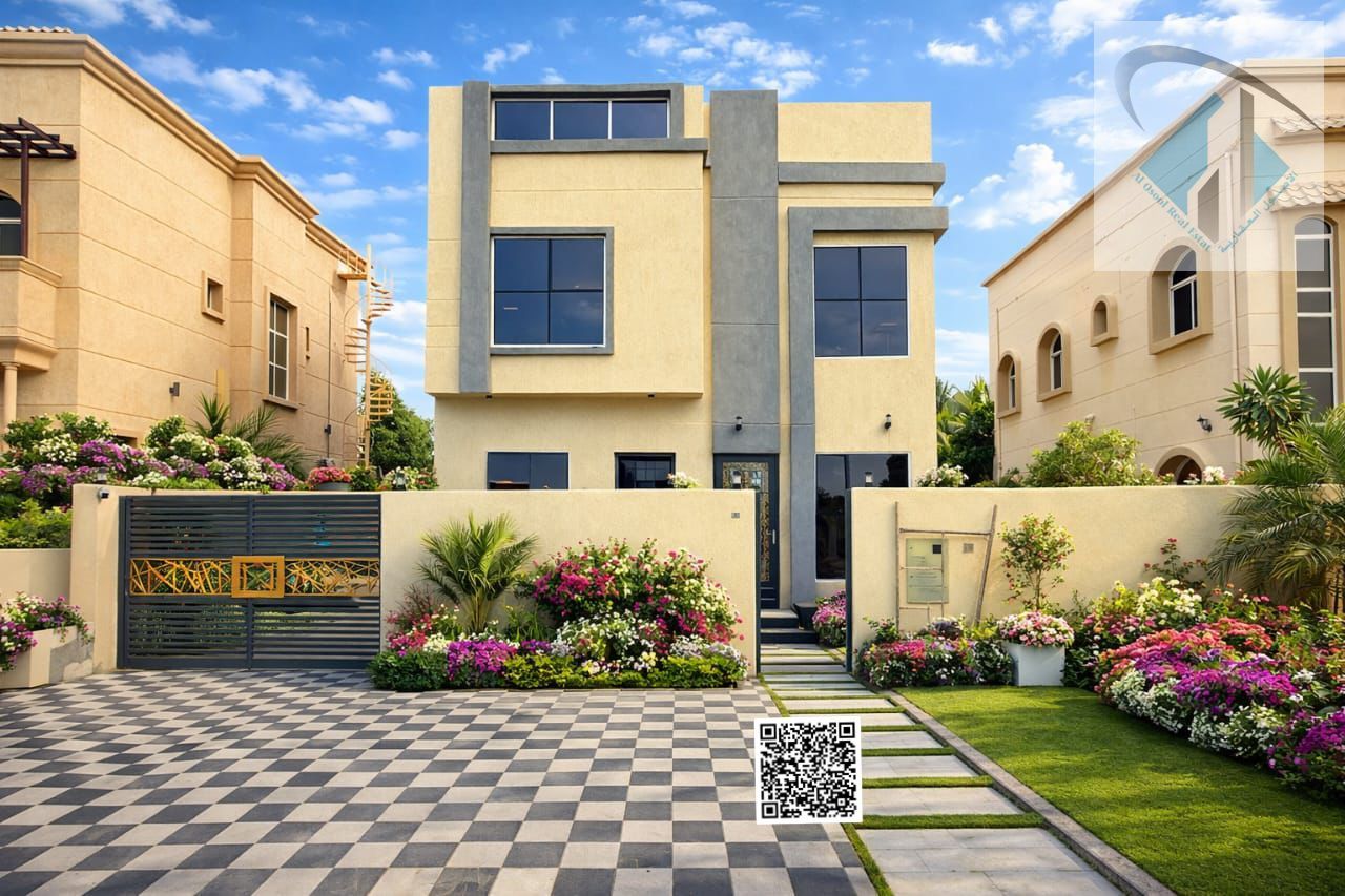 Own your dream villa in Al Helio 2 area, close to all services and near Sheikh Mohammed Bin Zayed Road. Freehold ownership for all nationalities.