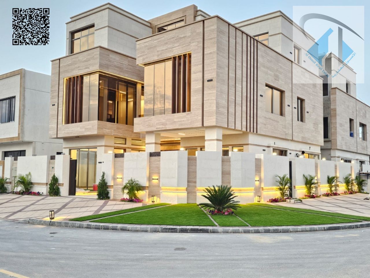 brandnew corner villa 7bhk freehold including transfer fees with elevator