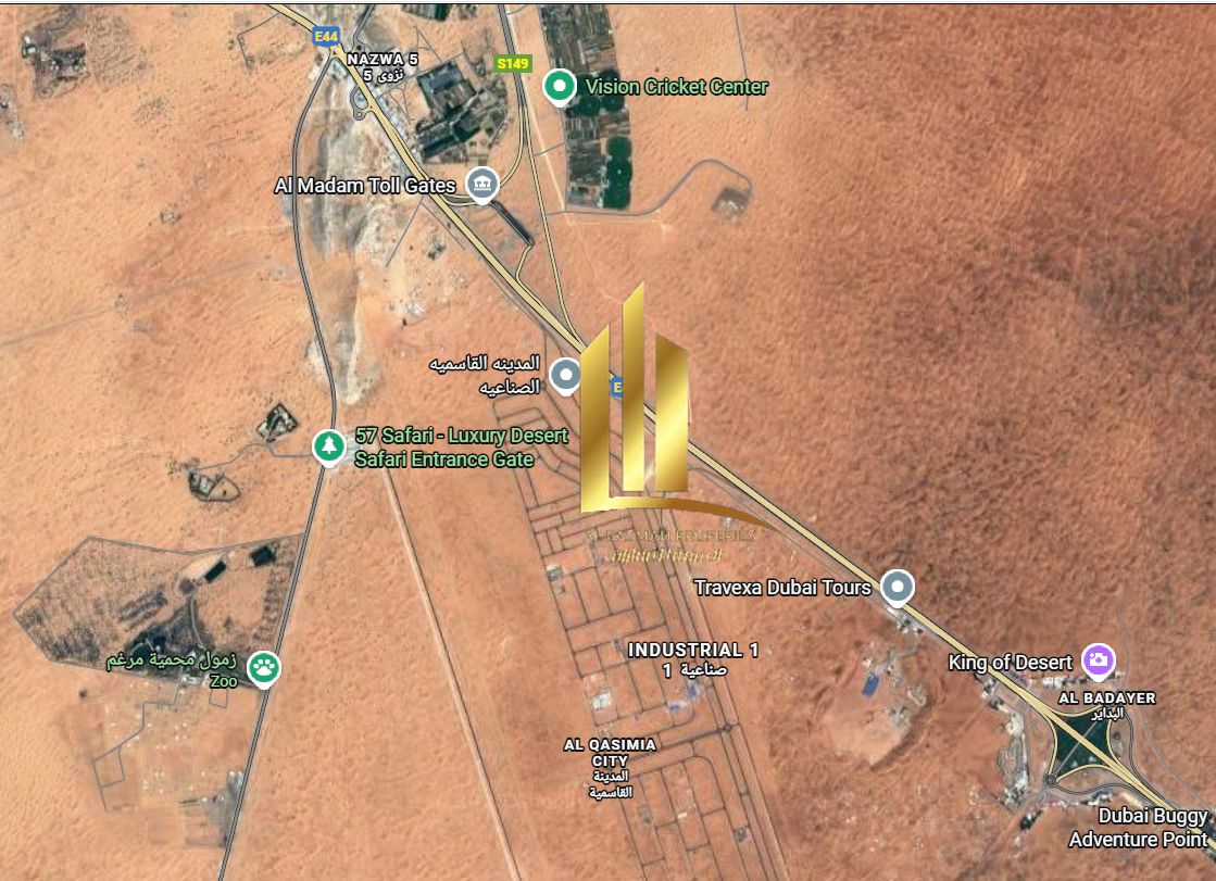 For Sale – A Unique Investment Opportunity 15 Industrial Plots of Land Freehold Ownership for All Nationalities (Arabs and Foreigners)