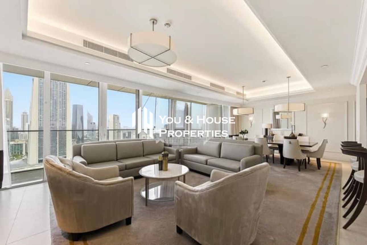 Ultra-Luxury 4 Bedroom + Maid | High-End Furnished | Skyline View