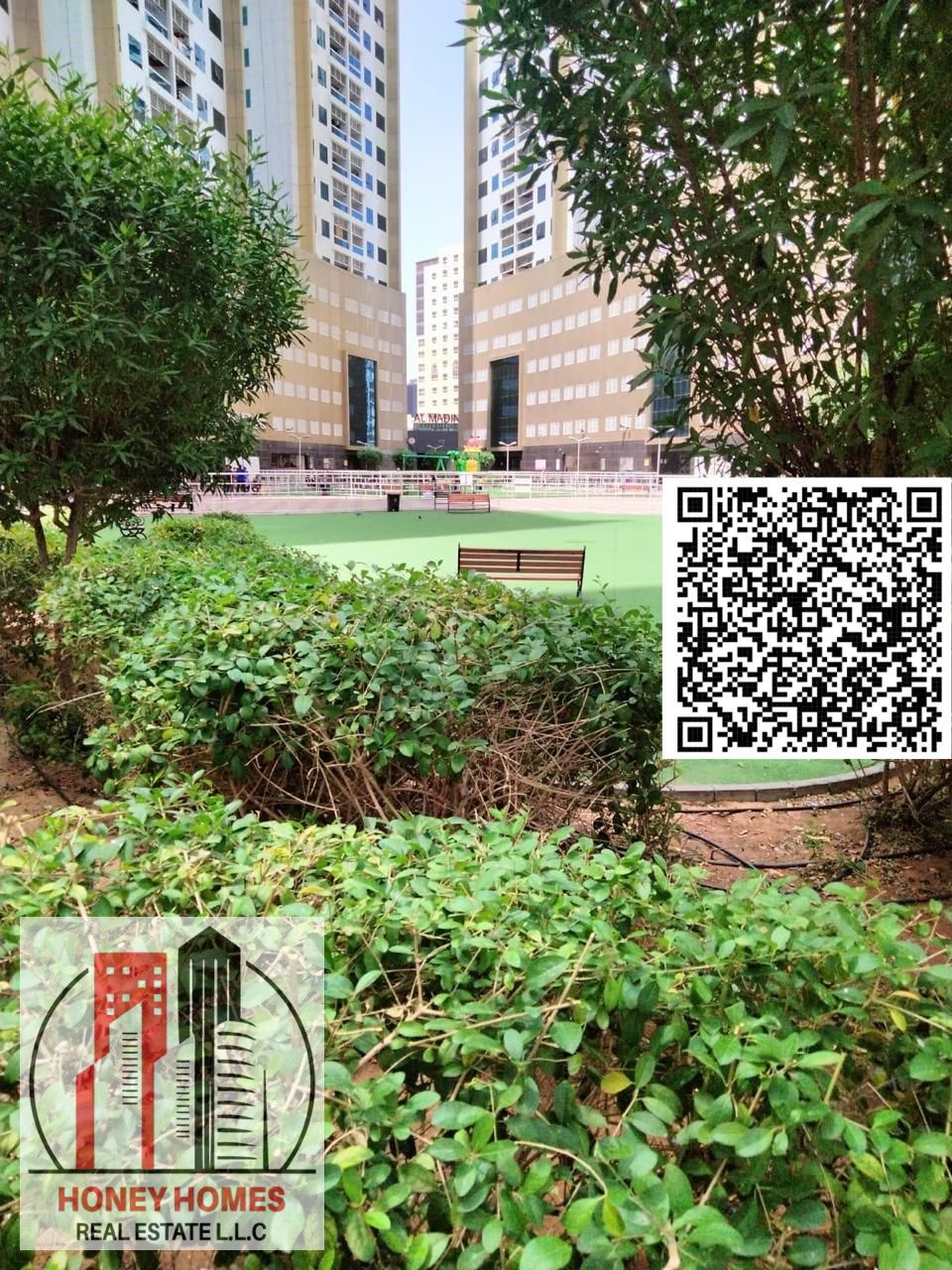 For sale, 2-bedroom apartment in Ajman Pearl Towers