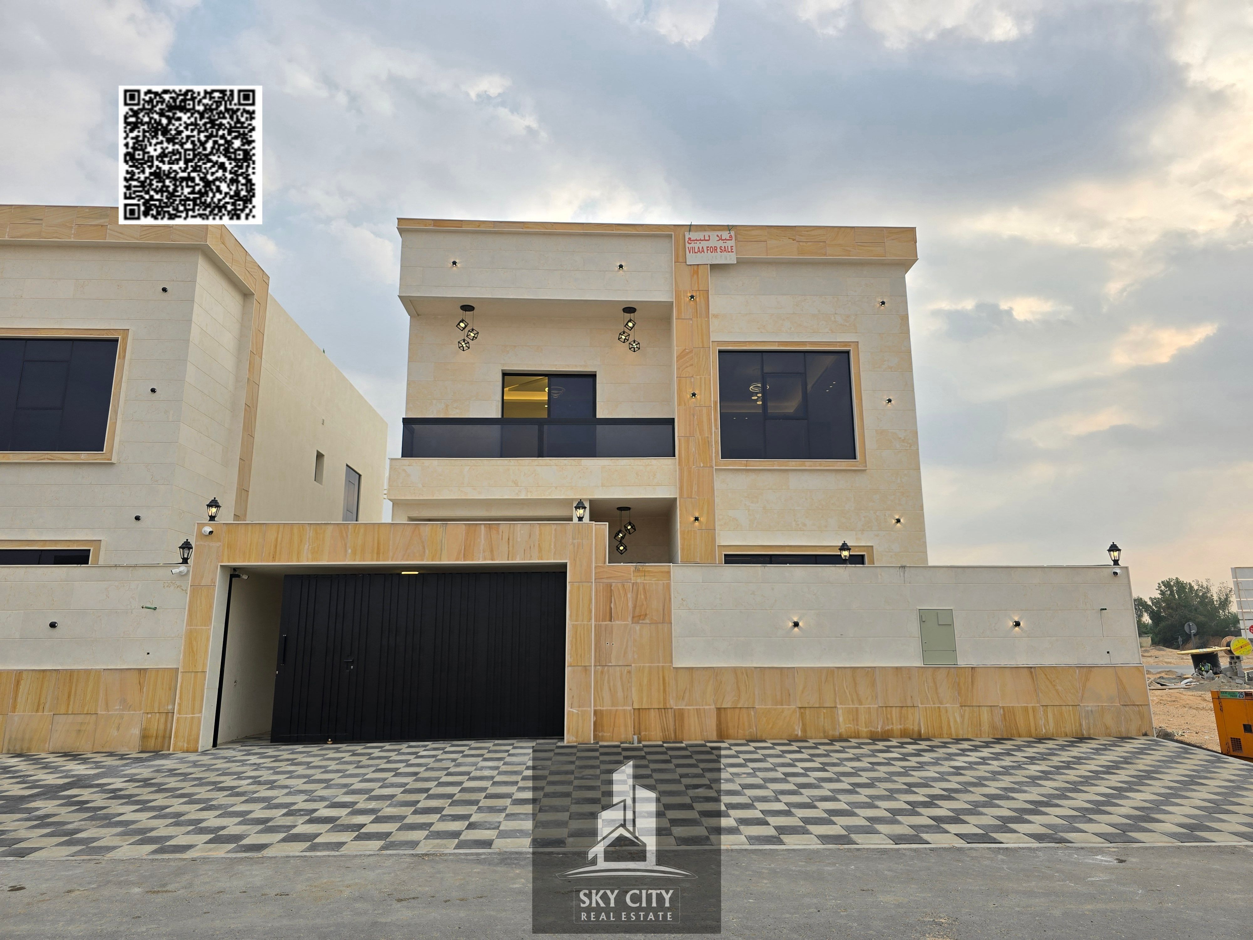 Villa for sale next to the mosque and behind the Emirates Towers, registration fees included
