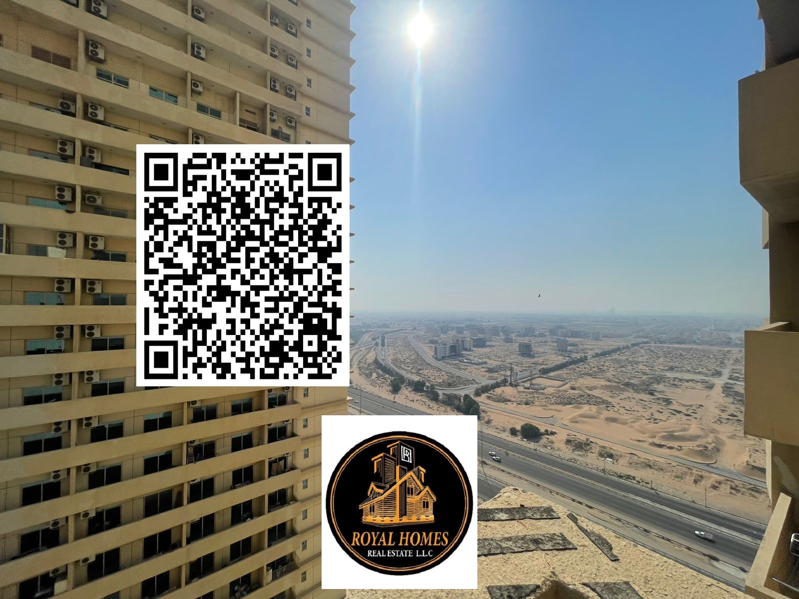 Cheapest Price One Bedroom 1BHK Apartment For Sale Partial City View With Parking At Prime Location of Lilies Towers Emirates City