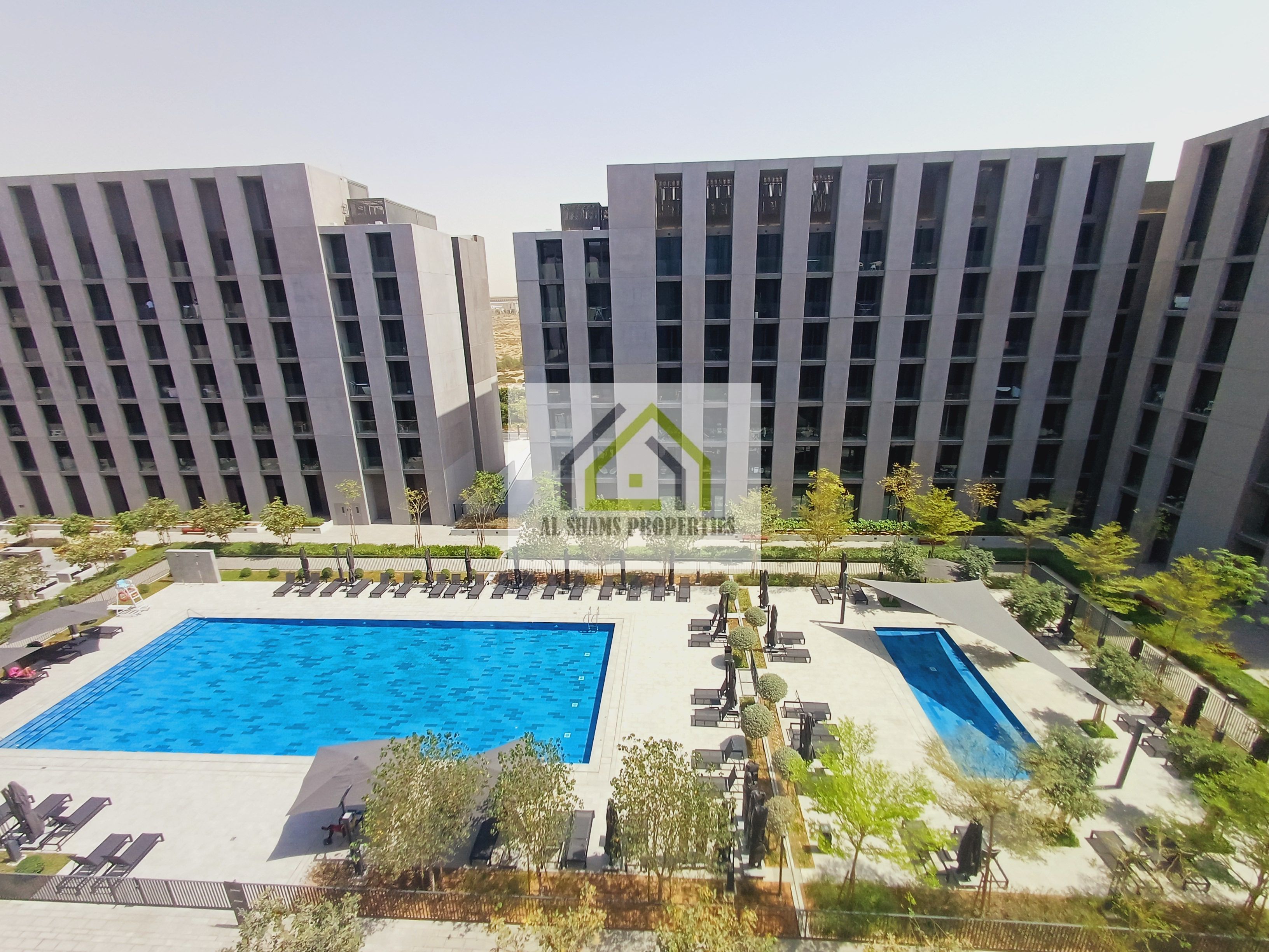Pool view 1 BhK with Balcony gym pool parking free