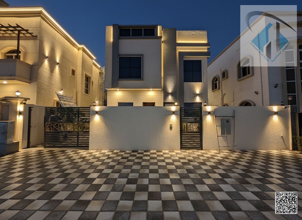 Villa in Al Helio 2, Ajman | At a special price | Freehold for all nationalities | Close to Mohammed Bin Zayed Road | Close to the mosque and all serv