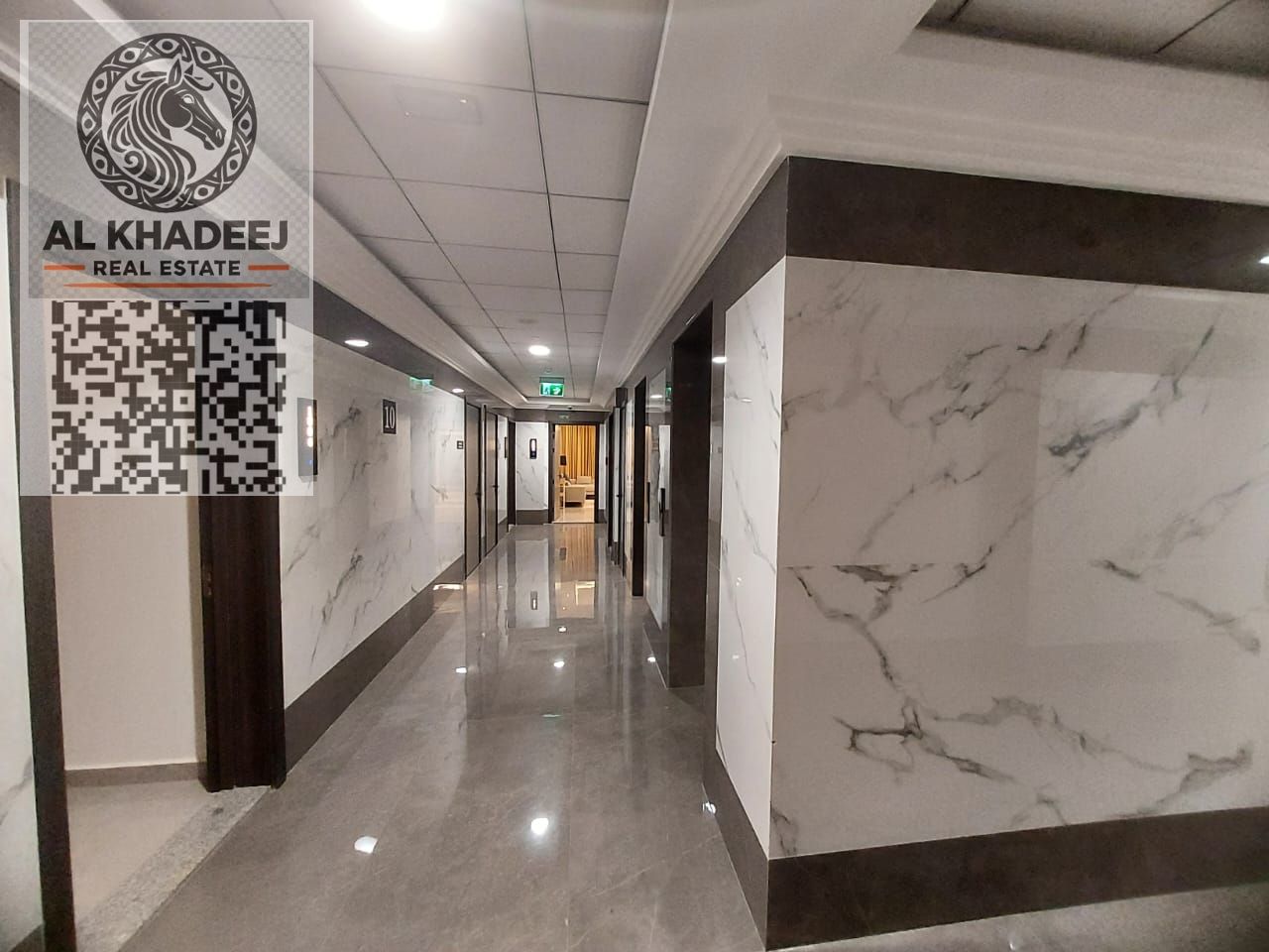 Brand‑new 1BHK in Al Nuaimiya 3, Ajman. Prime location, balcony, 24/7 security, free parking. Annual rent AED 38,000. Ready to move in.