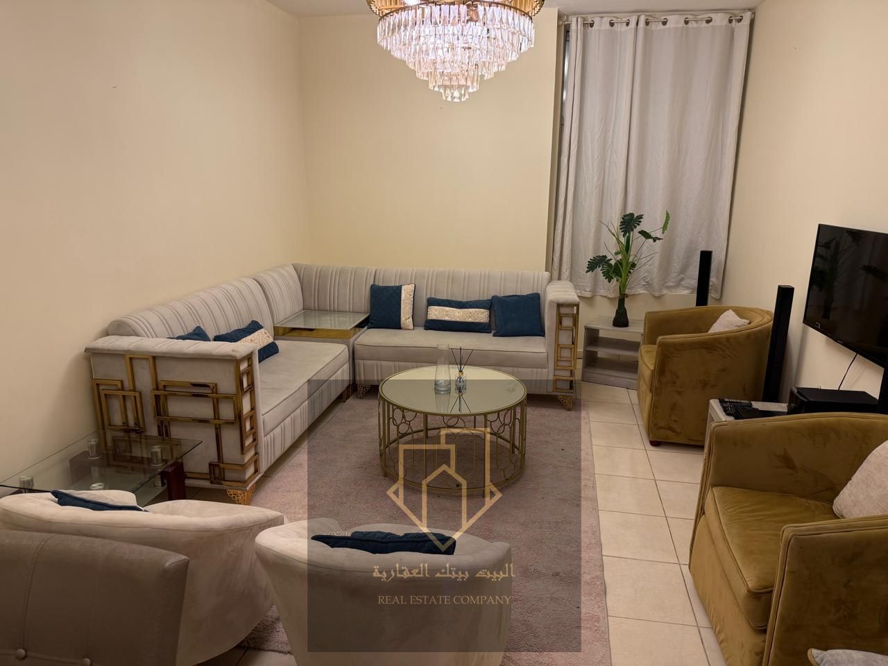 Furnished one-bedroom apartment for sale with pool and creek views