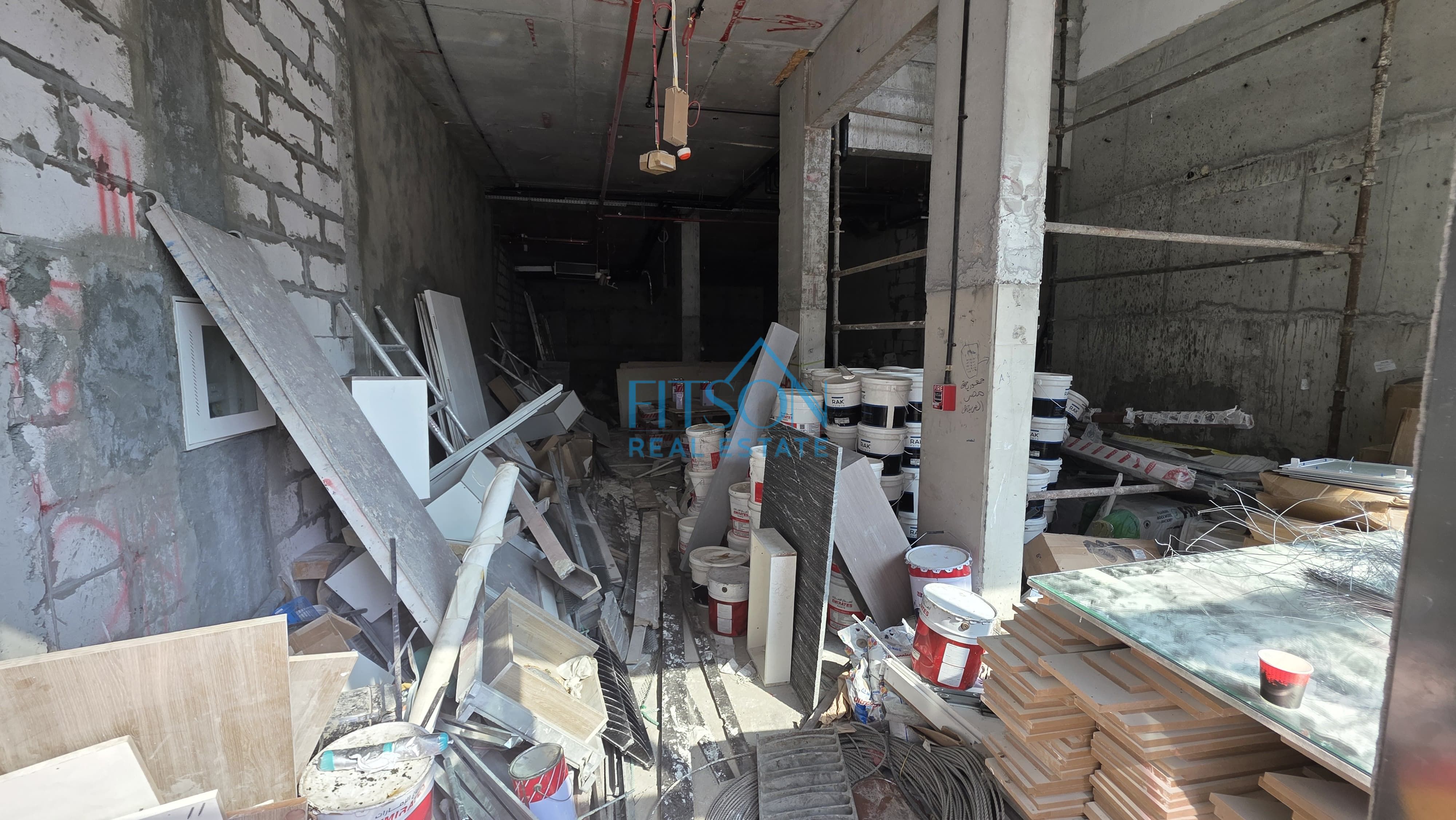 ROAD FACING | G+MEZZANINE FLOOR | SHELL AND CORE