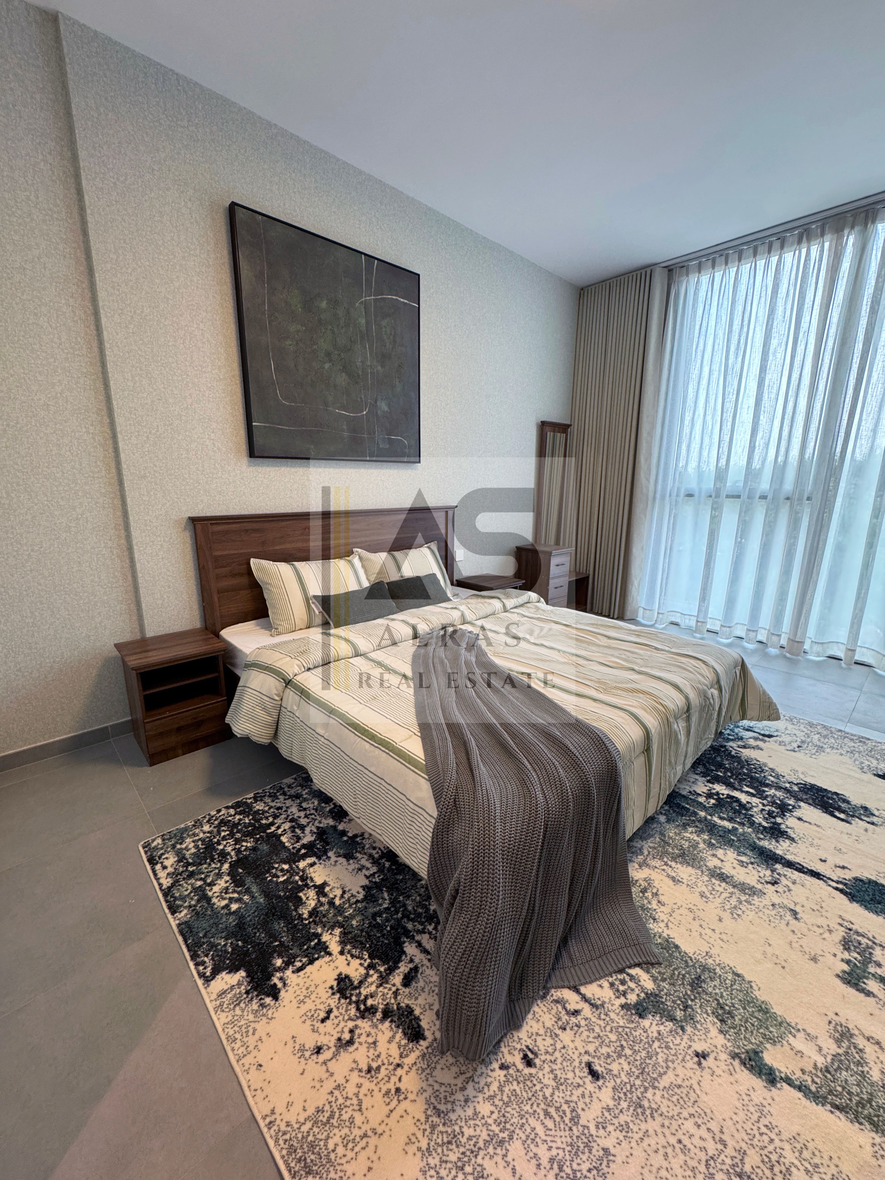 Fully Furnished Studio in Aljada - GYM + Parking + Swimming Pool