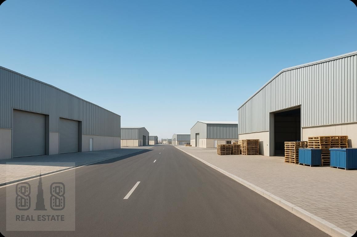 Industrial land in Al Qasimia 6, installments over 24 months