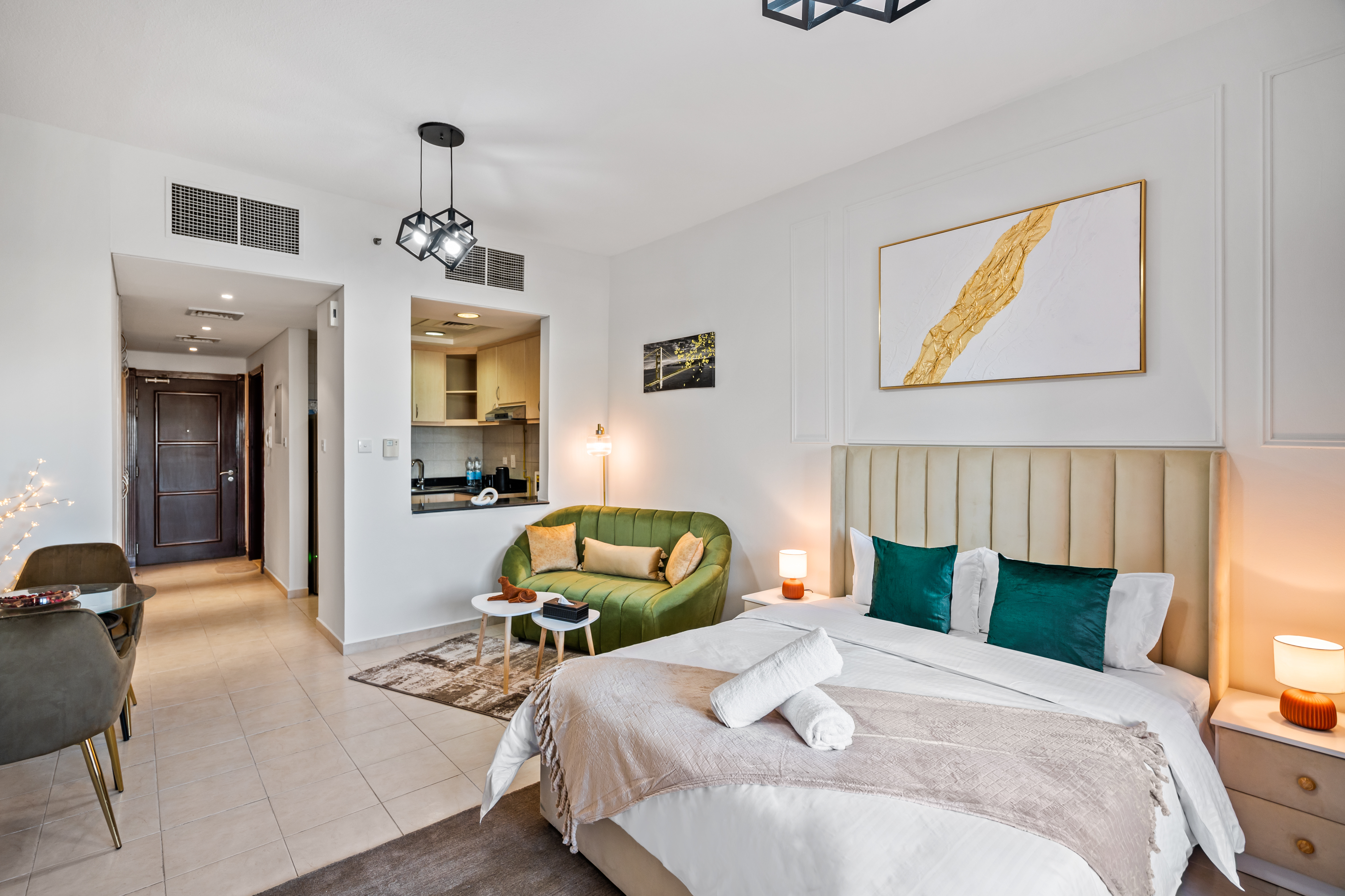 HOT OFFER TAKE FOR FULLY FURNISHED STUIDO WITH BACLONY