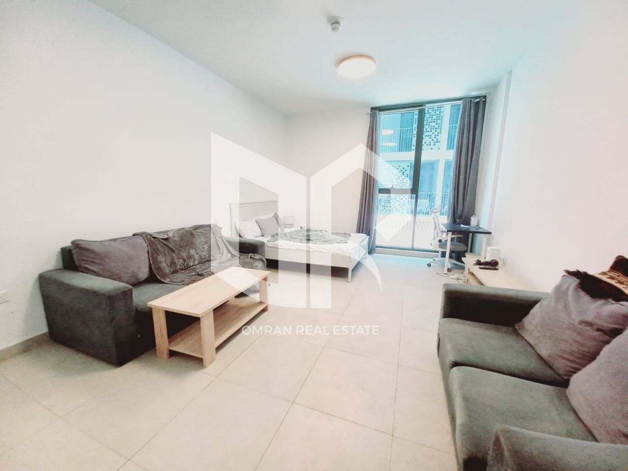 Furnished studio apartment for rent with a distinctive view on AL JADA