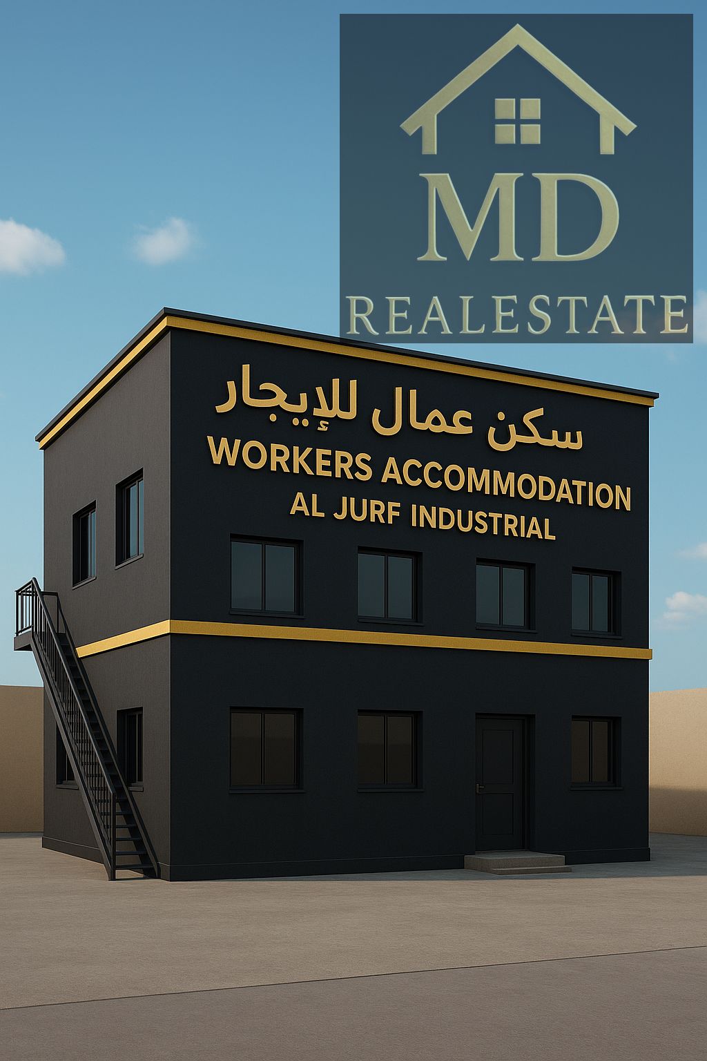 Labor Camp for Annual Rent in Al Jurf Industrial Ajman Near China Mall at Excellent Price