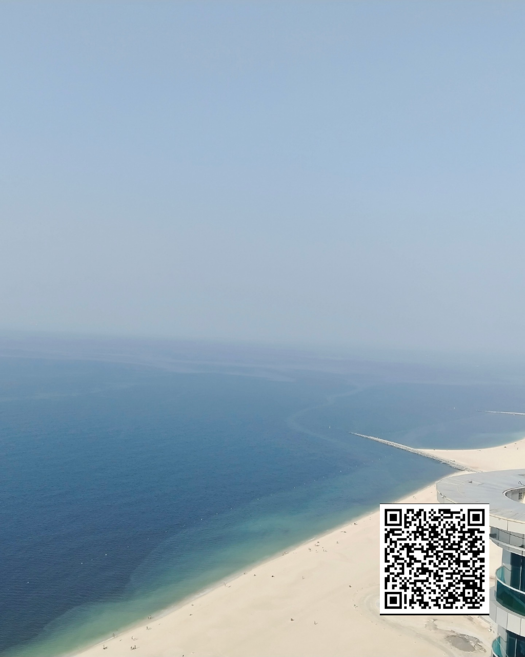 Spacious 2BHK Sea View Apartment for Yearly Rent in Cornish Tower