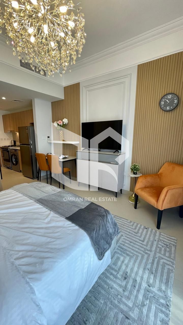 Furnished studio with direct sea view in Maryam Island