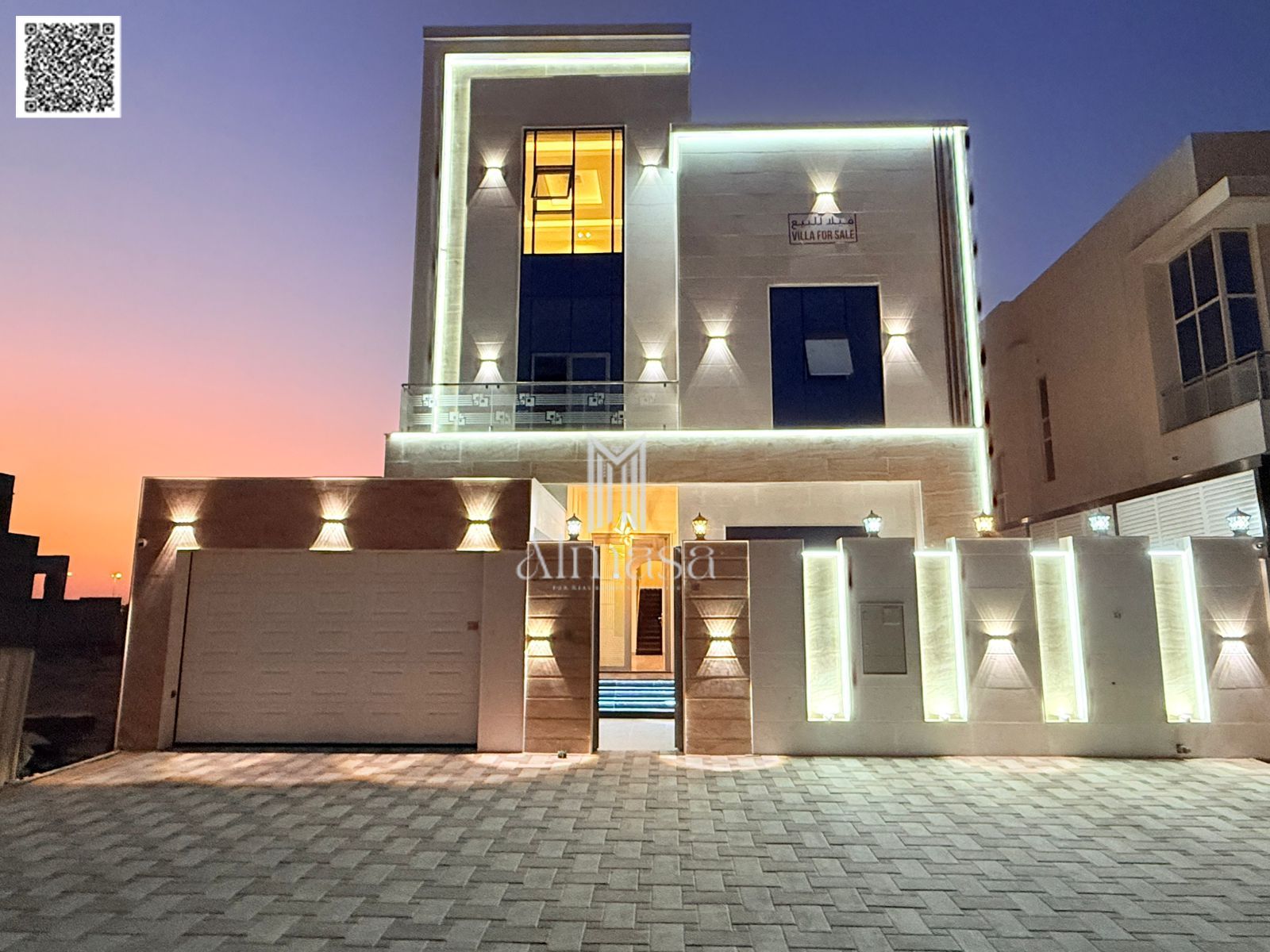 Luxury Villa for Sale in Al Bahia – Ajman | 6 Master Bedrooms + Maid’s Room + Rooftop | Spacious Design | AED 2,100,000 – Negotiable