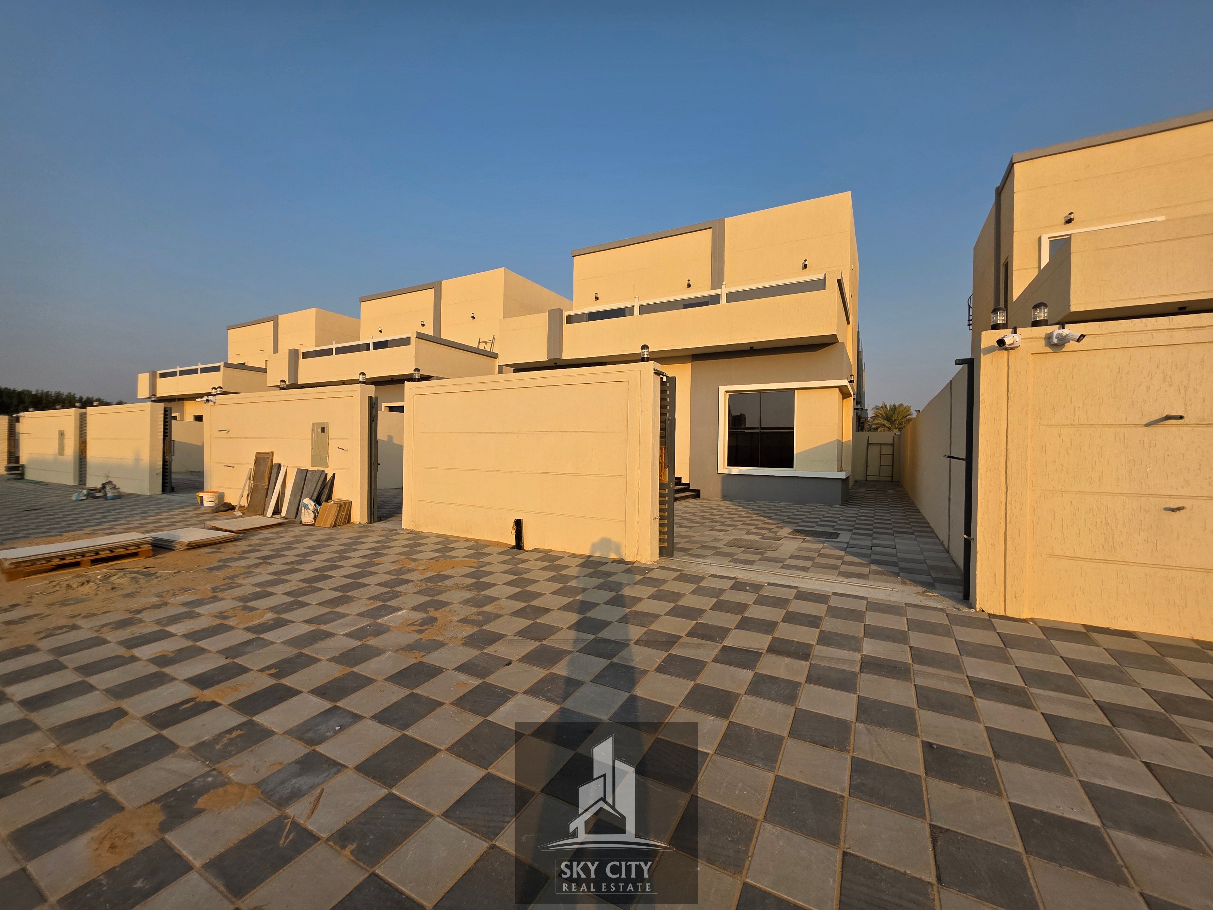 Lowest price for independent villa in real estate and ownership for all nationalities on Sheikh Mohammed Bin Zayed Road