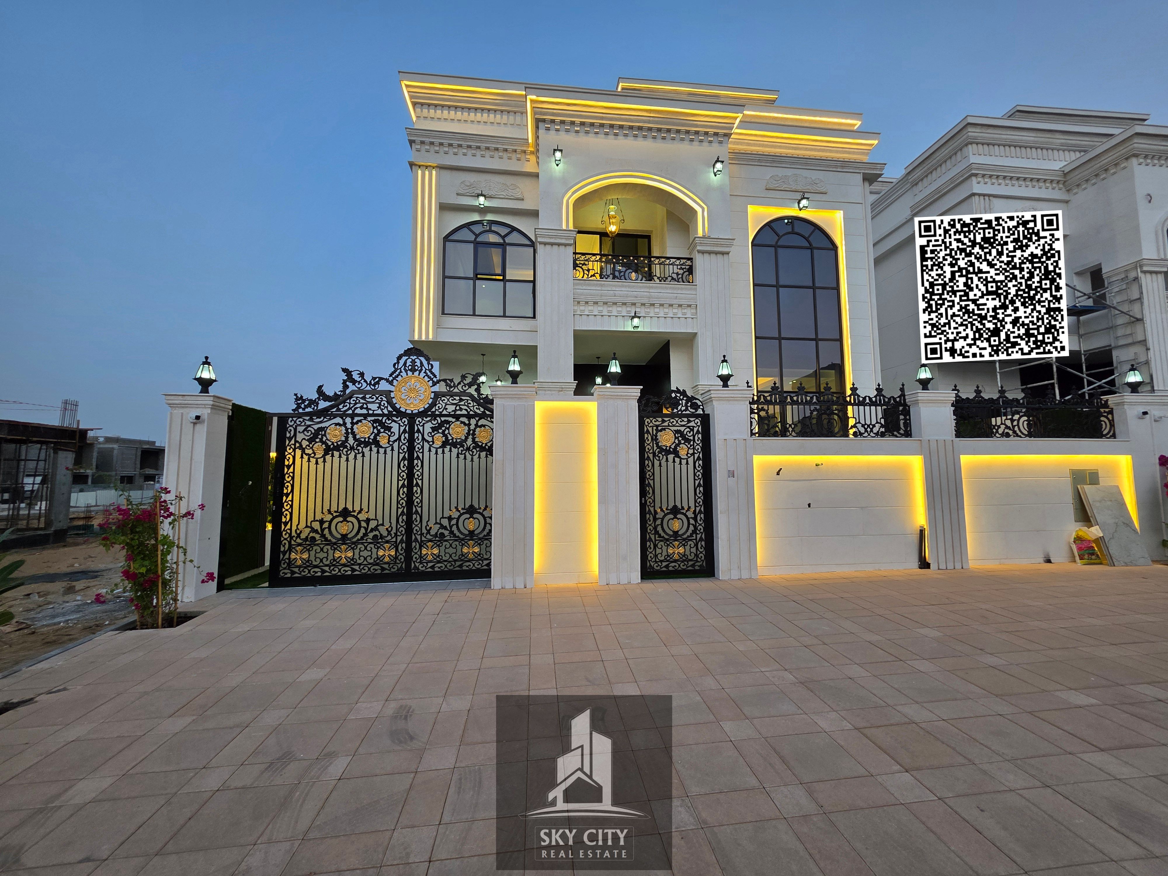 The first floor of the finest villas ever in terms of location, design, and finishing
