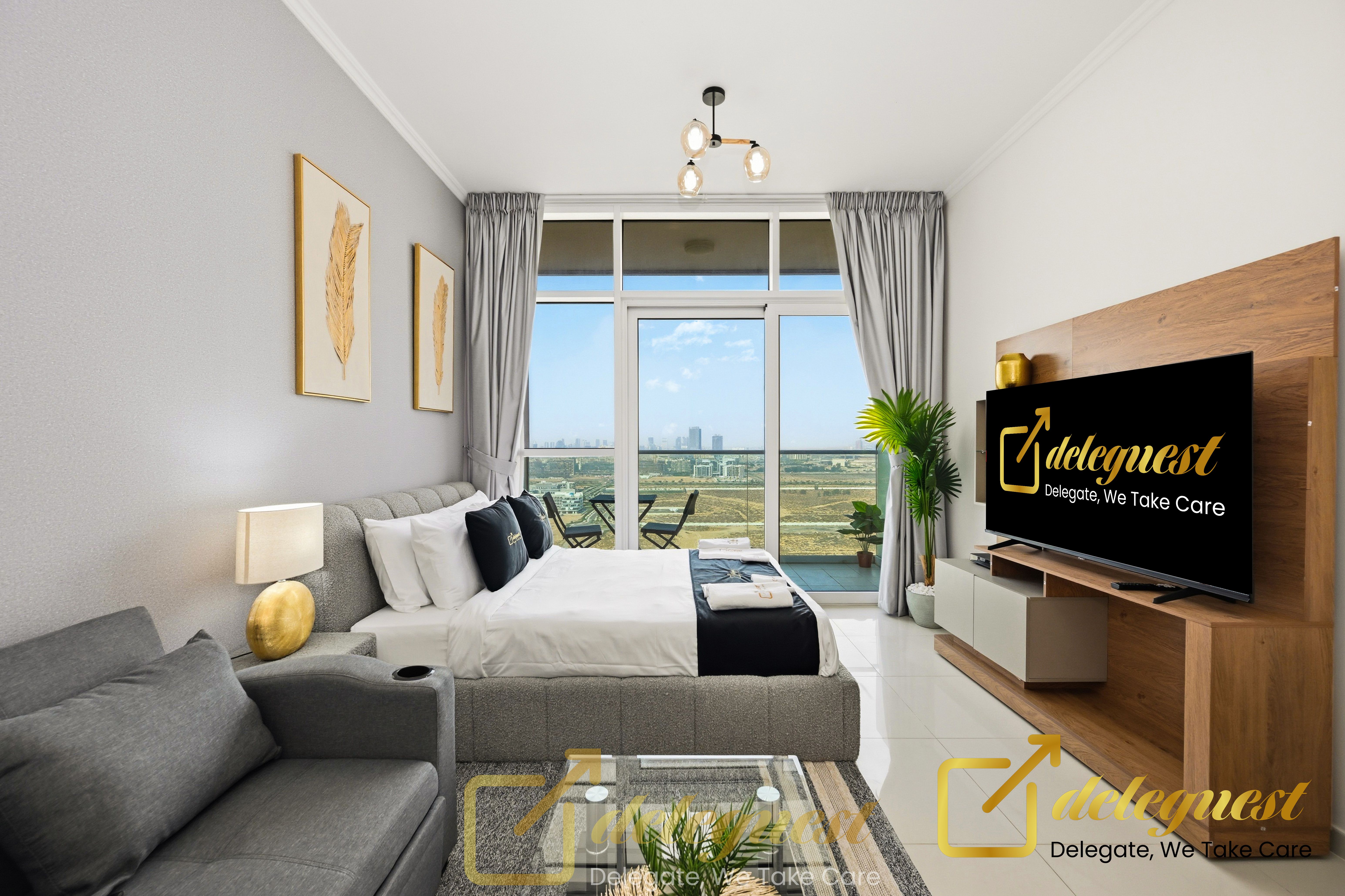 Modern Comfort Studio DAMAC Hills 1