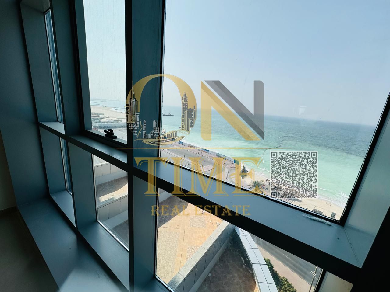 Opportunity to buy a two-bedroom apartment with a direct sea view on Ajman Corniche