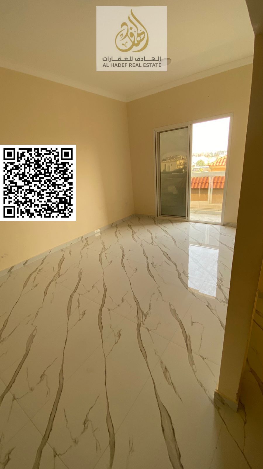 Two bedrooms and a living room, 3 bathrooms, second resident, large space, and a separate living room in Al Muwaihat 3