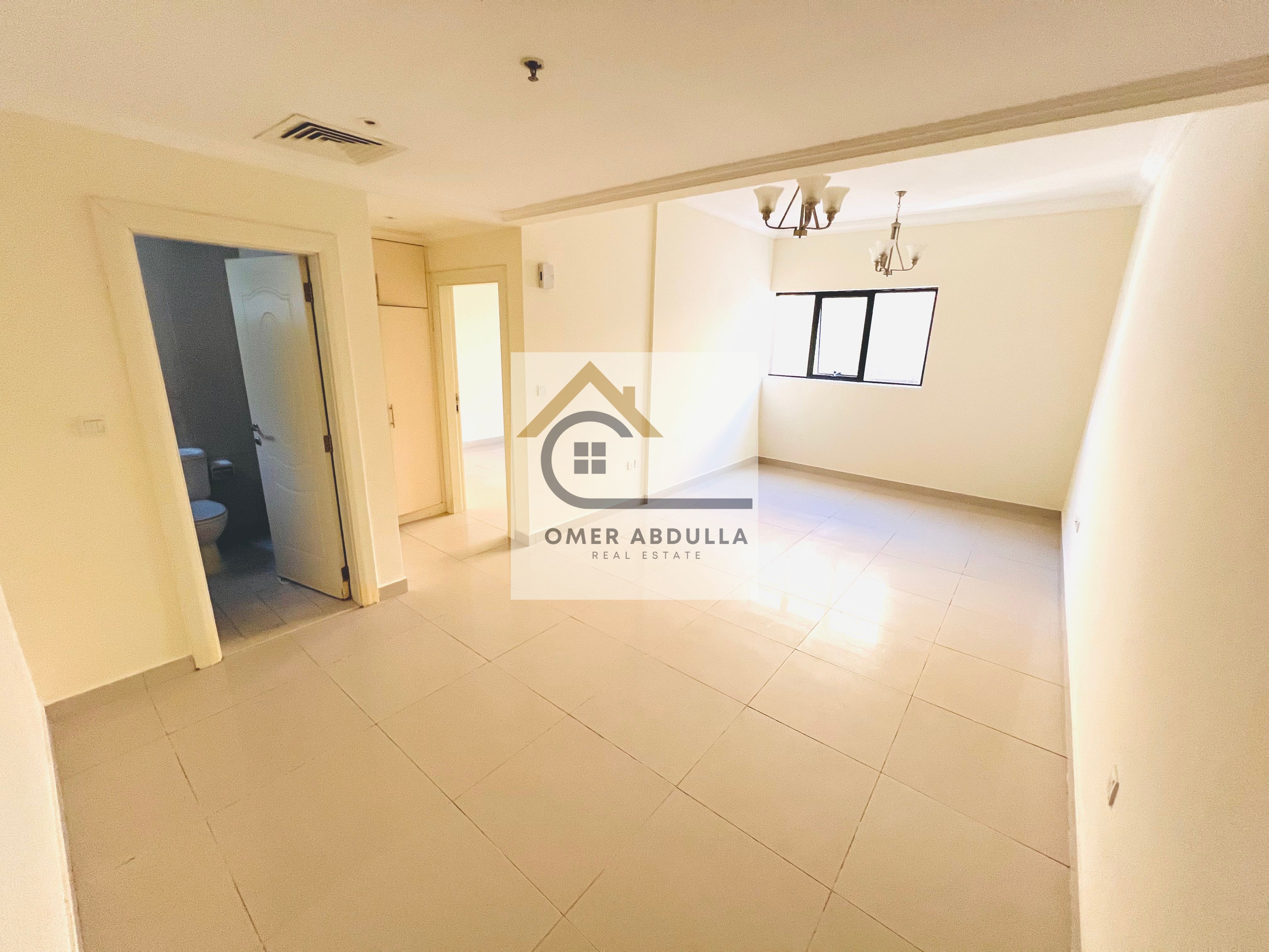 Spacious 1Br-Apartment with 2 Bath || Wardrobe || Covered Parking || Only 39k with 4 Payment || Muwailih Commercial Sharjah