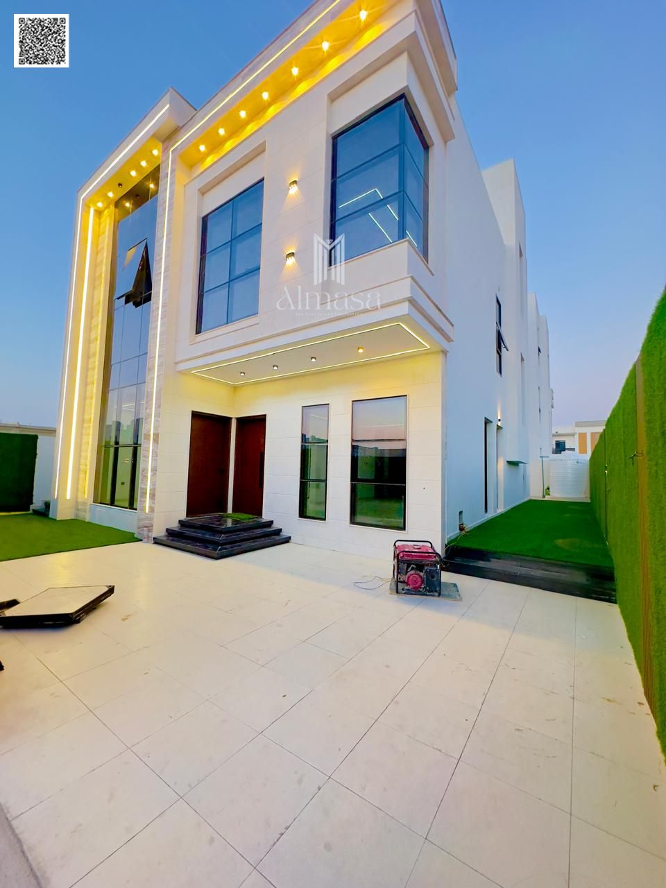 Luxury Villa for Sale in Al Zahya – Ajman | 5 Master Bedrooms + Maid’s Room | Built-up Area: 3,300 sq. ft | AED 1,780,000 Including Registration & Util
