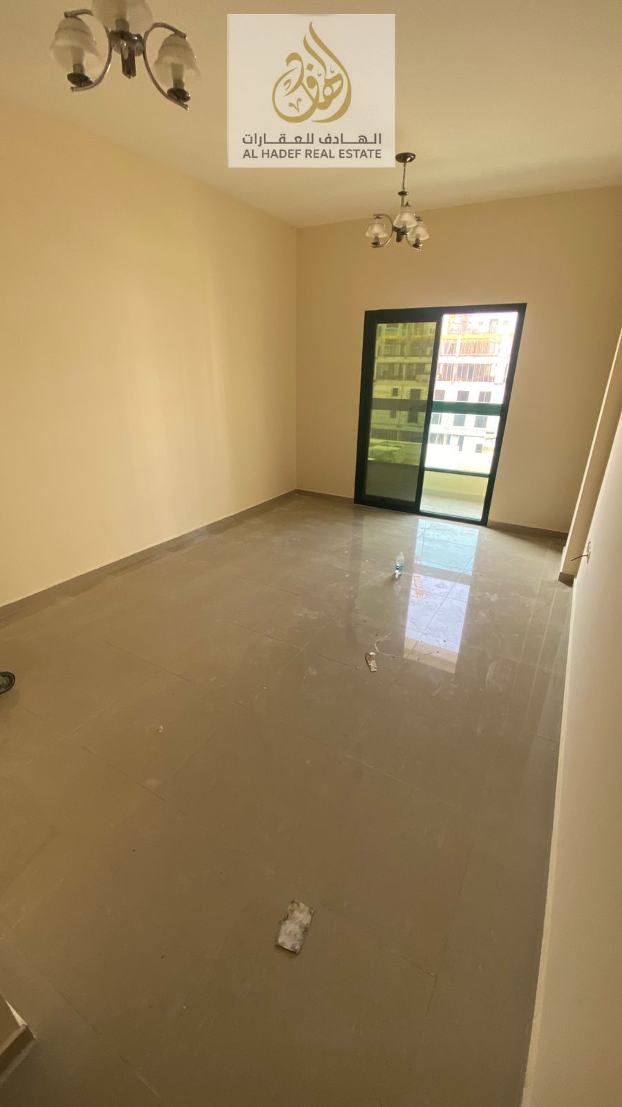 One bedroom and living room with two bathrooms, separate living room, and balcony with an open view. Excellent location, close to all services and the