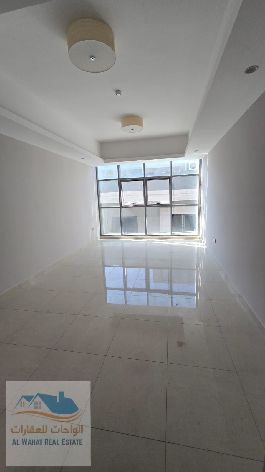 For annual rent – One bedroom and living room with balcony in Gulf Tower B | Al Rashidiya 1