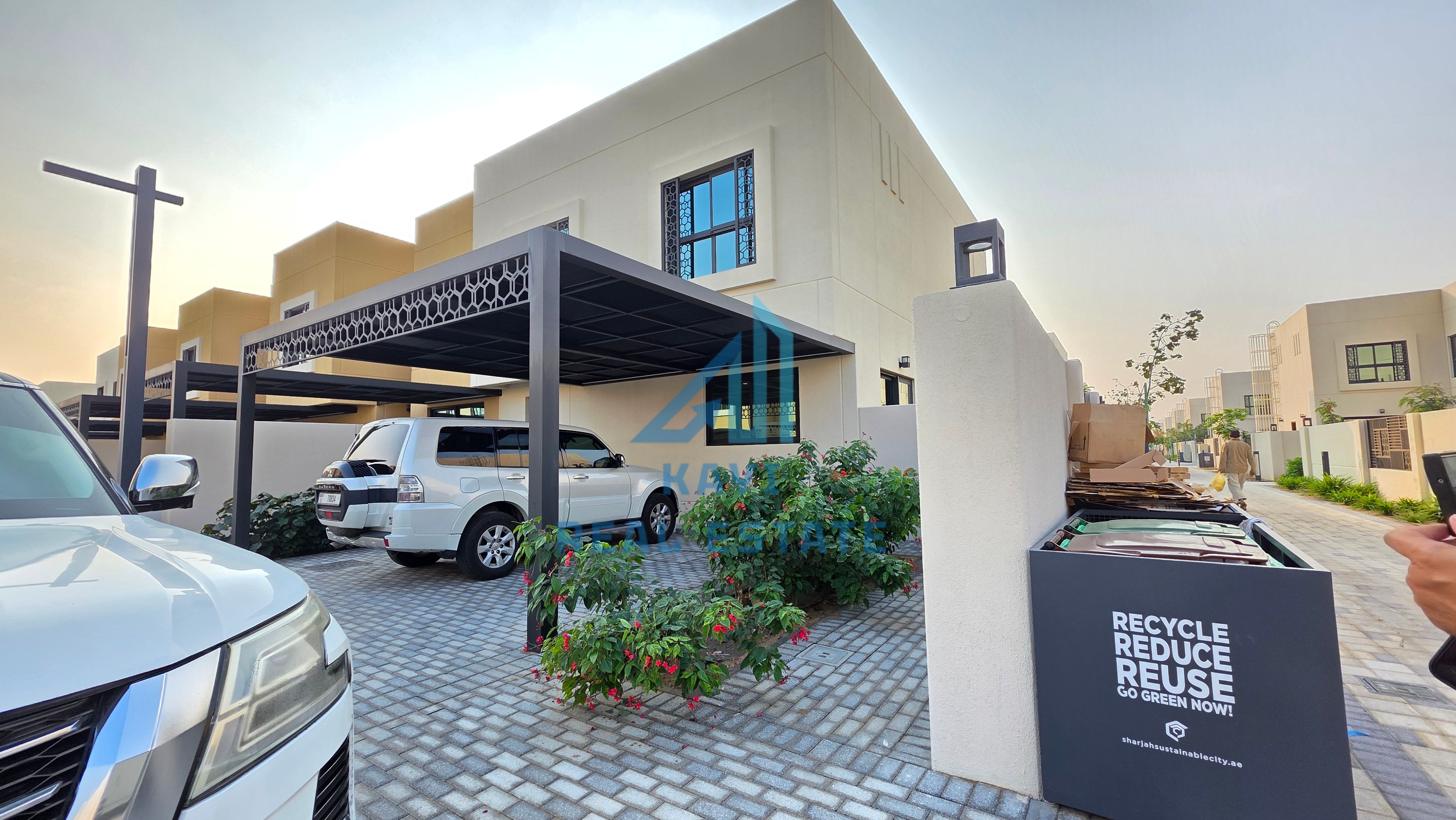 Luxurious 3-Bedroom Corner Villa for Rent in Sharjah Sustainable City