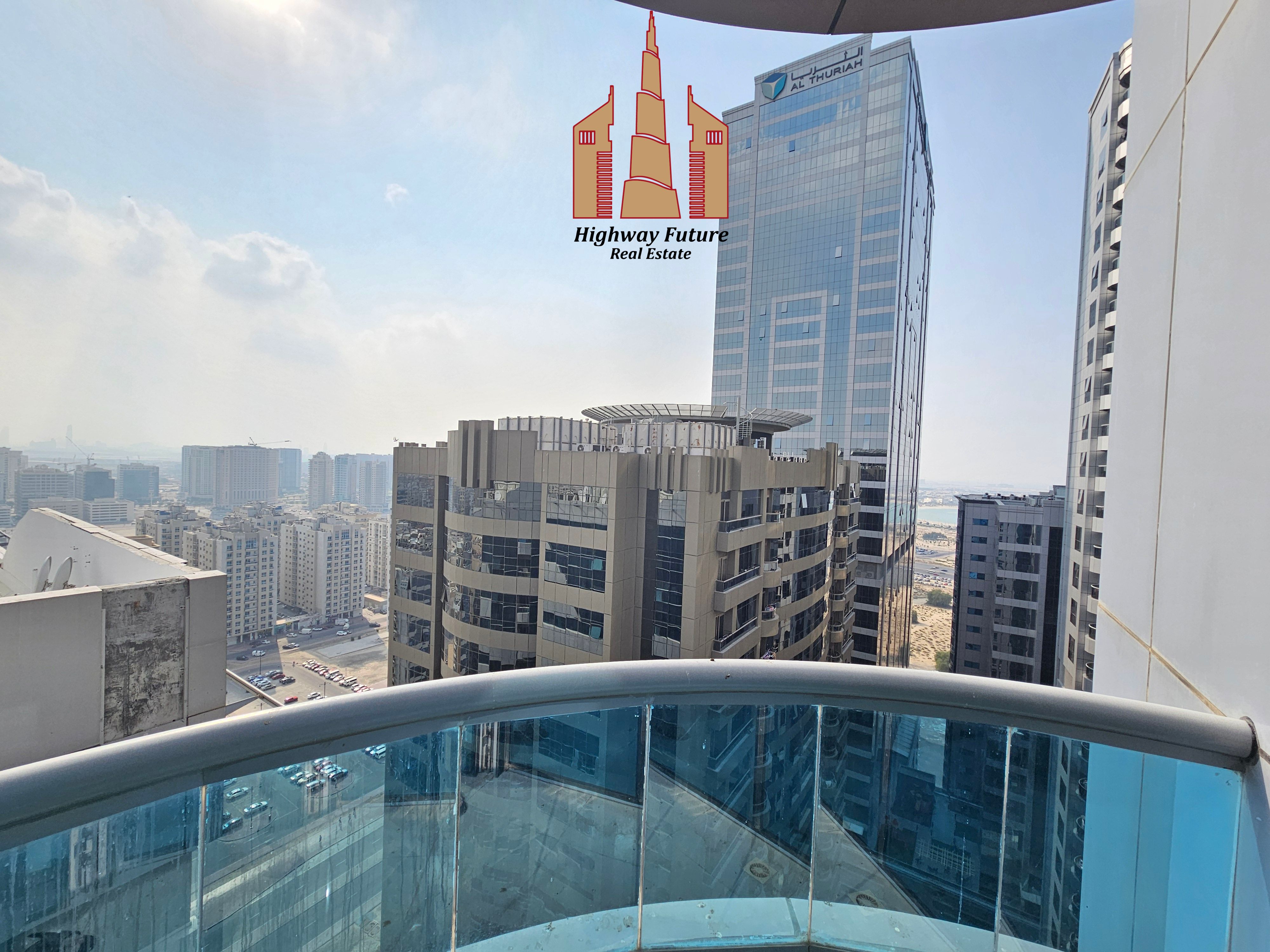 Spacious 1-BR with Balcony | Bright Unit | All Amenities |