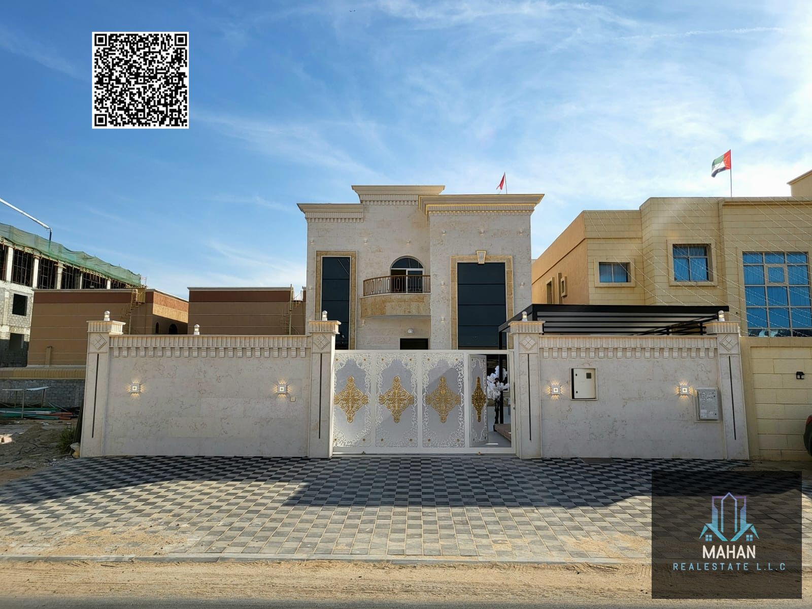 A luxurious and elegant villa is now available for sale in Al Rawda 1 – Ajman, one of the most prestigious and peaceful residential areas in the emirate, offering a refined lifestyle with excellent accessibility to all essential services.