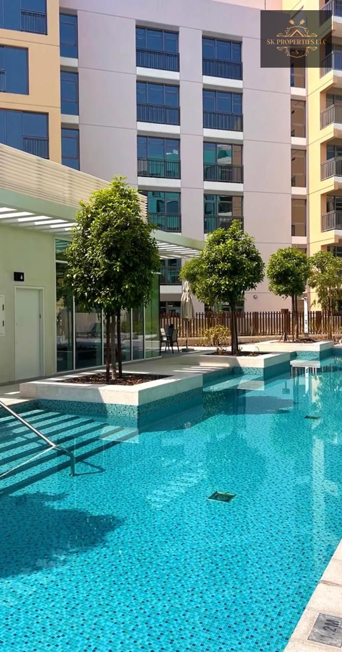 Spacious Unfurnished 2 BHK Apartment with Pool View for Sale | 1,200 Sqft | Prime Community Living | Zahour 5, Uptown Al Zahia – Sharjah
