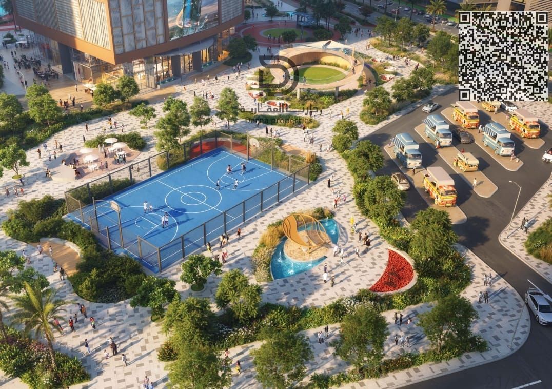 Waterfront Luxury at Tiger Downtown | First Crystal Lagoon in Ajman