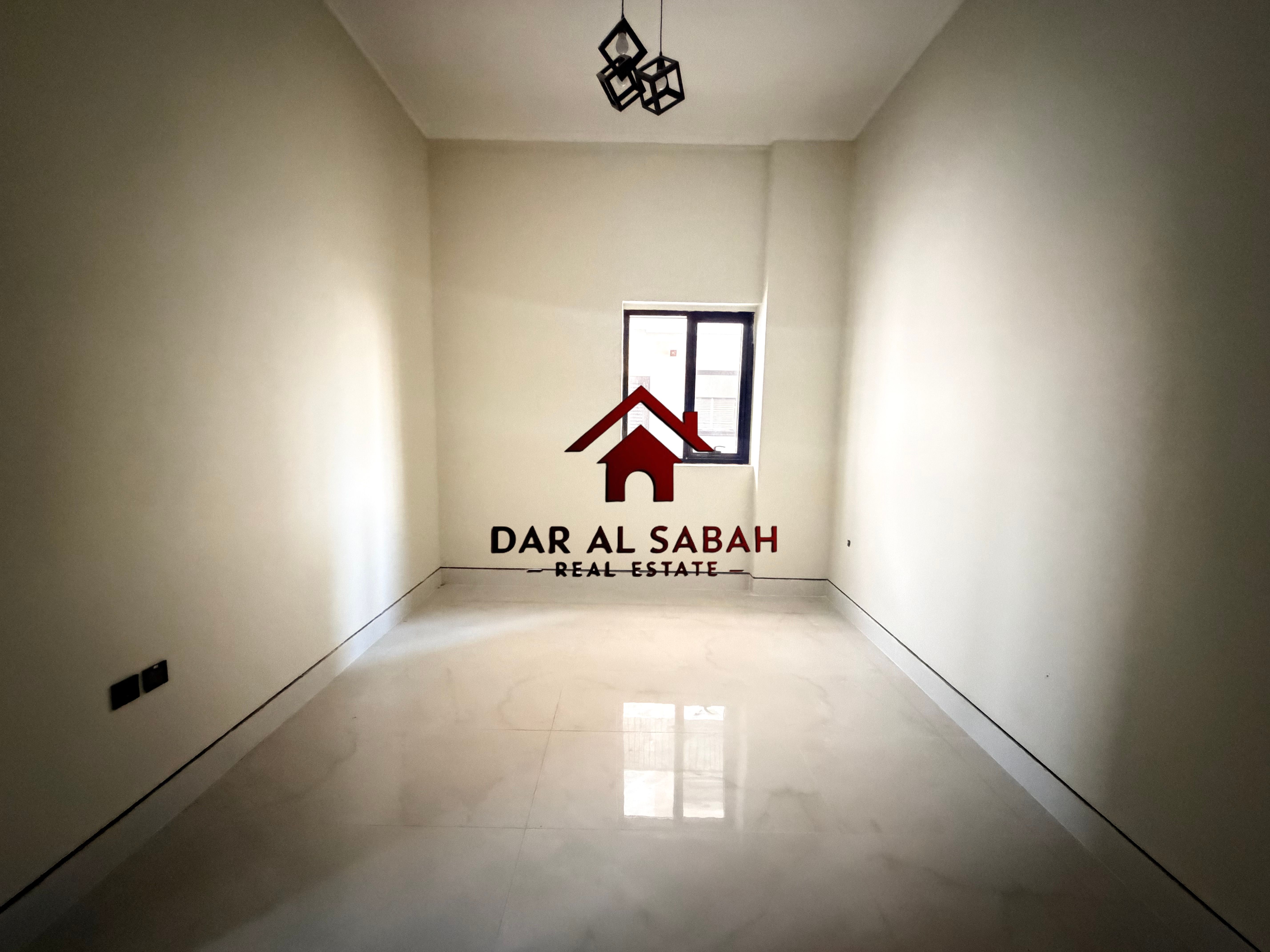 6 cheques payment/ deposit cheque/ very huge/Brand new building/ ready to move !