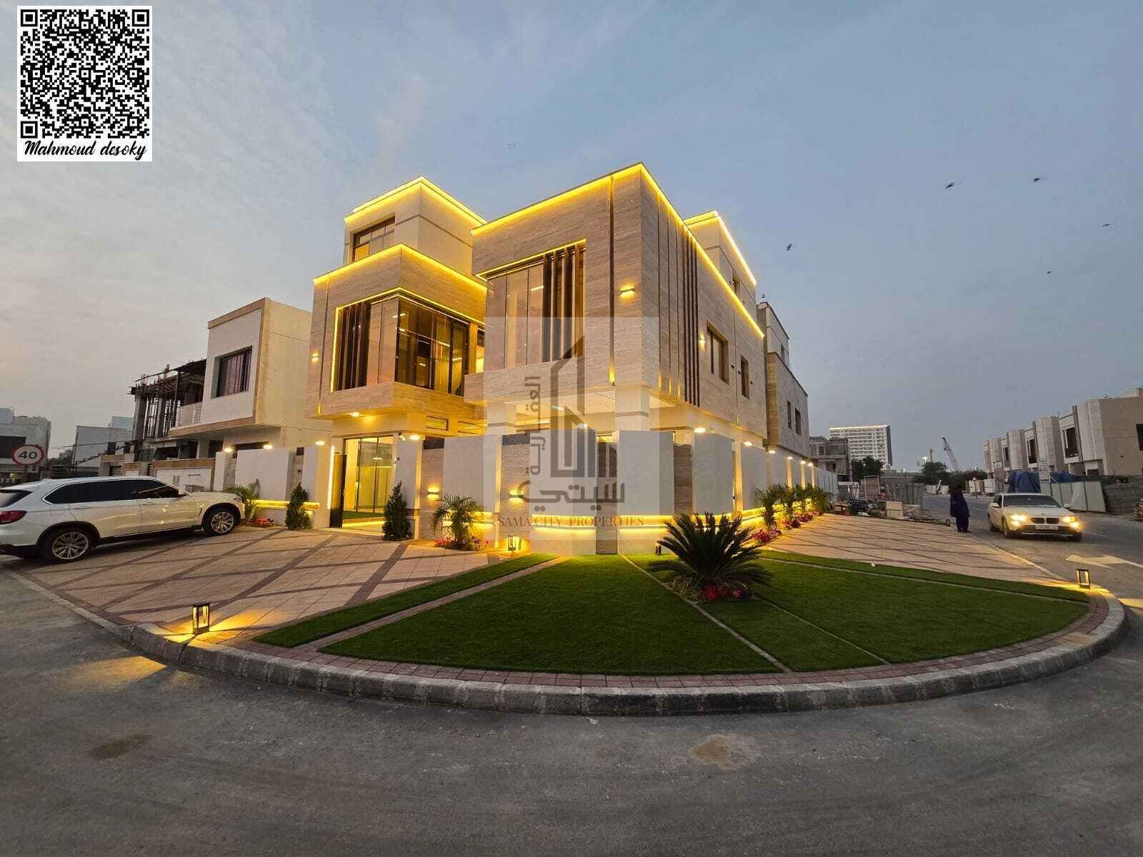 Luxury Corner Villa – Three Floors – Al Yasmin