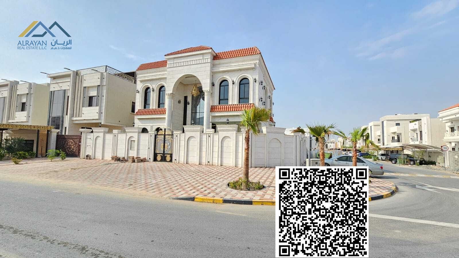 Freehold property for all nationalities, corner lot on two streets, close to the mosque and all services.