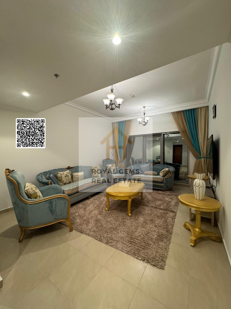 Spacious Fully Furnished 1-BHK for Monthly Rent in Conqueror Tower, With Gym, Swimming Pool & Parking.
