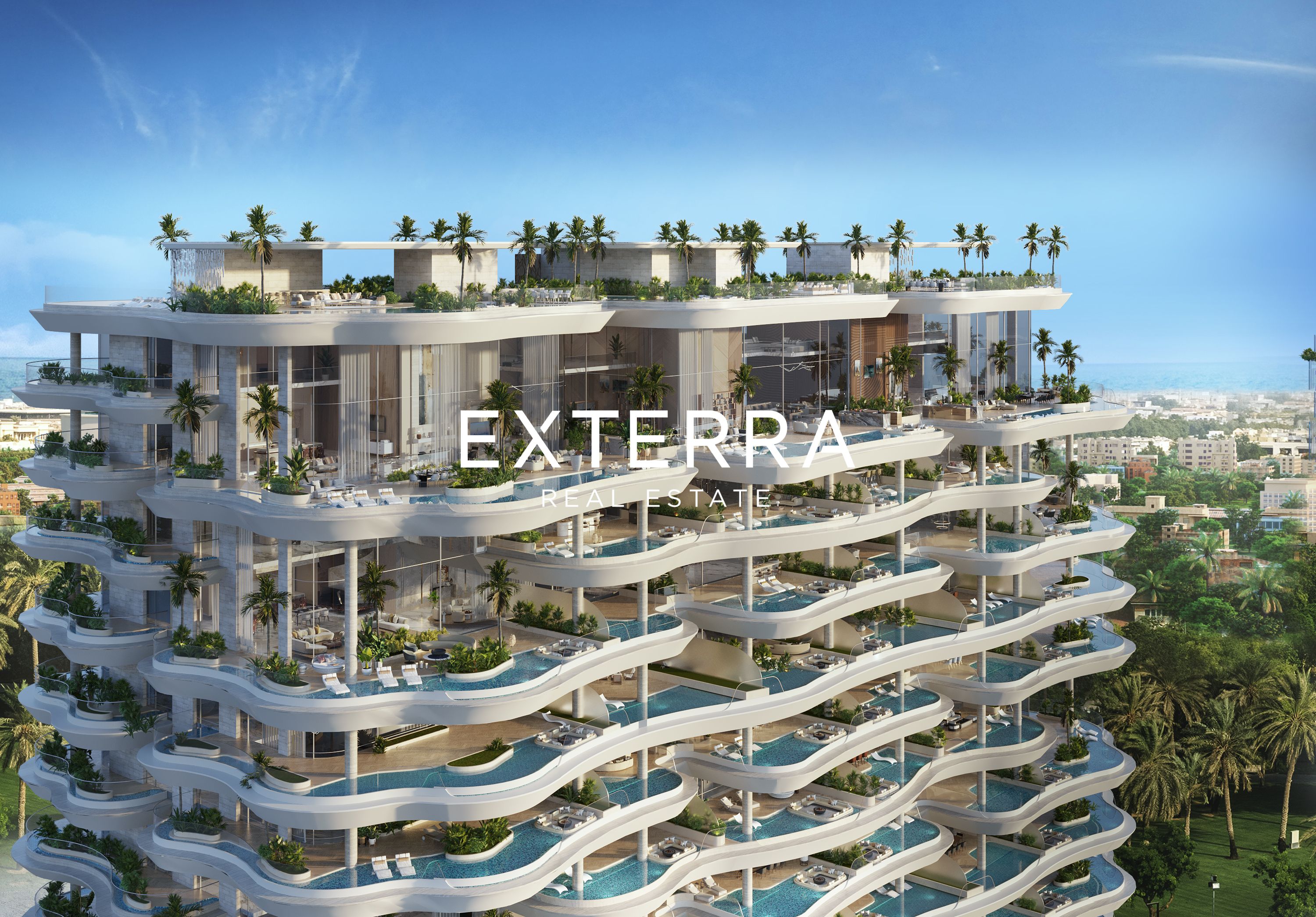 4 BR DUPLEX SKY VILLA // Interiors by Fendi Casa // Private Elevator