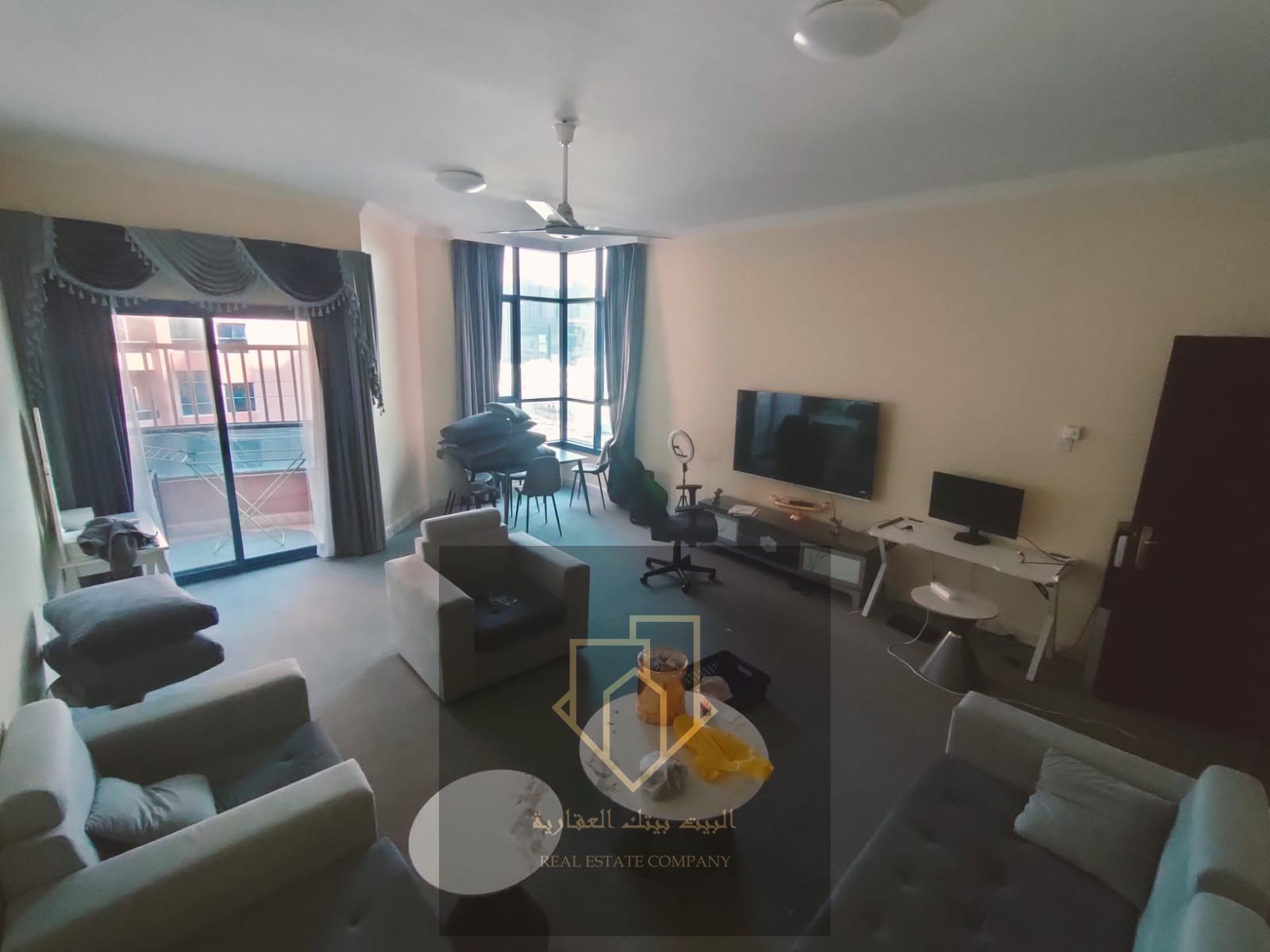 For sale: Two bedrooms and a living room A great opportunity to own an elegant apartment with a modern design and high-quality finishing in the towers