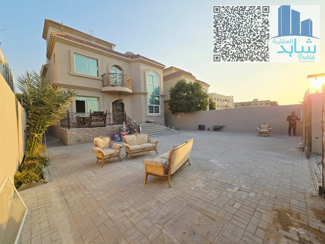 Spacious 5-Bedroom Villa with Central A/C for Rent in Al Mowaihat 3, Ajman