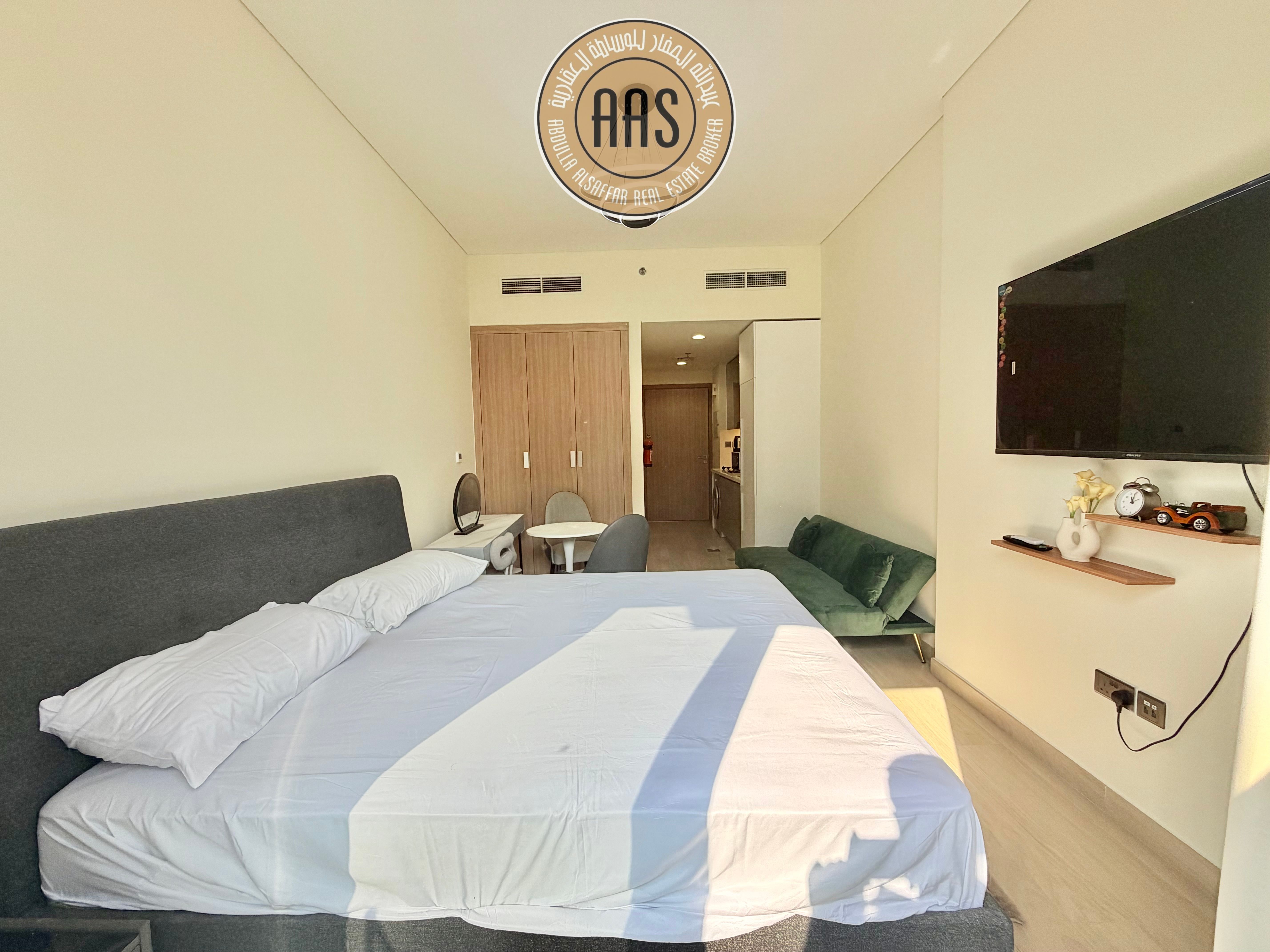 Fully furnished studio •• lavish studio •• boulevard view •• chiller free •• ready to move