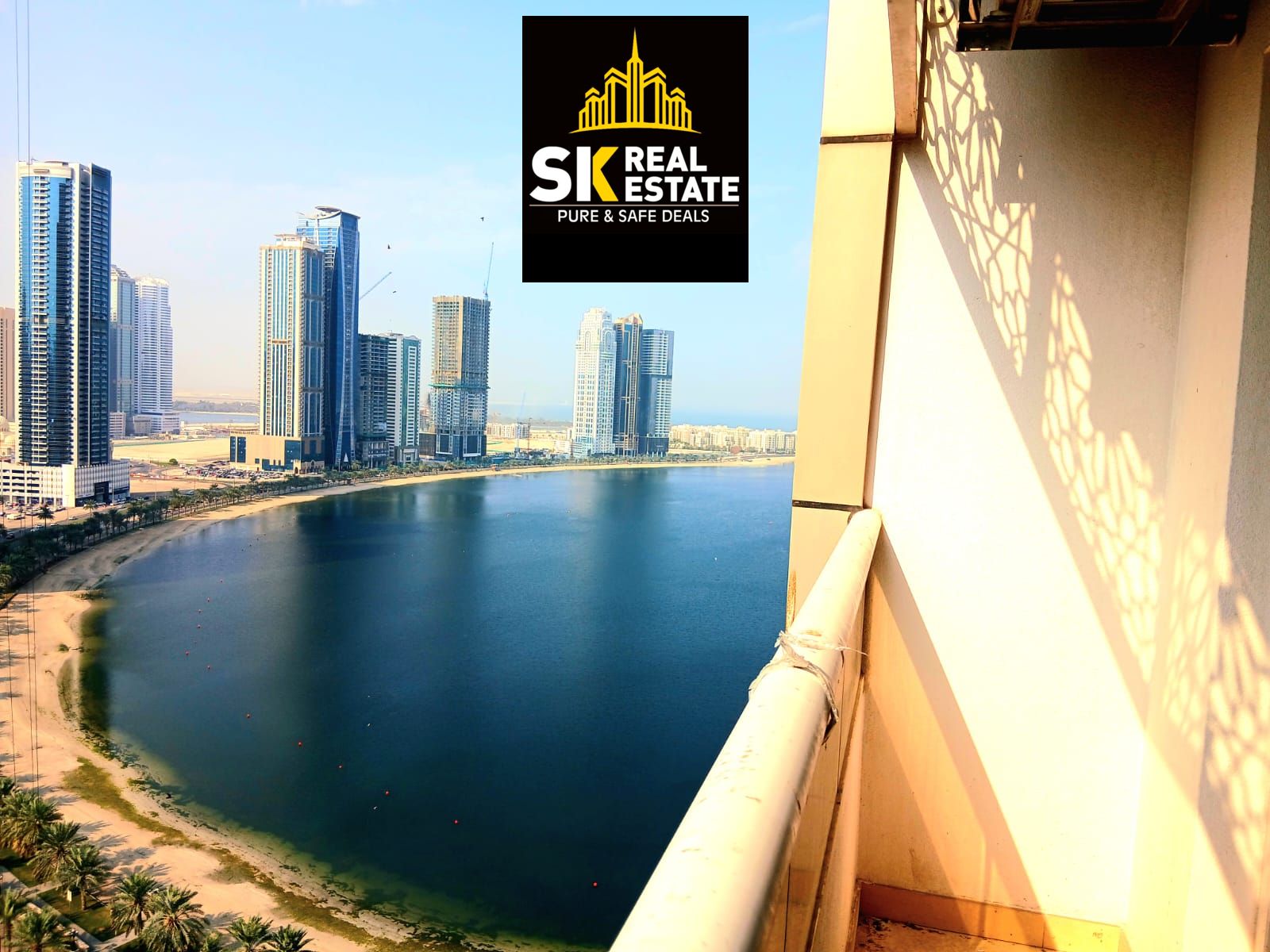 LUXURY 1BHK APARTMENT+PARKING FREE+OPEN SEA VIEW BOLCONY GYM -SWIMMING POOL FREE READY EASY EXIT TO DUBAI