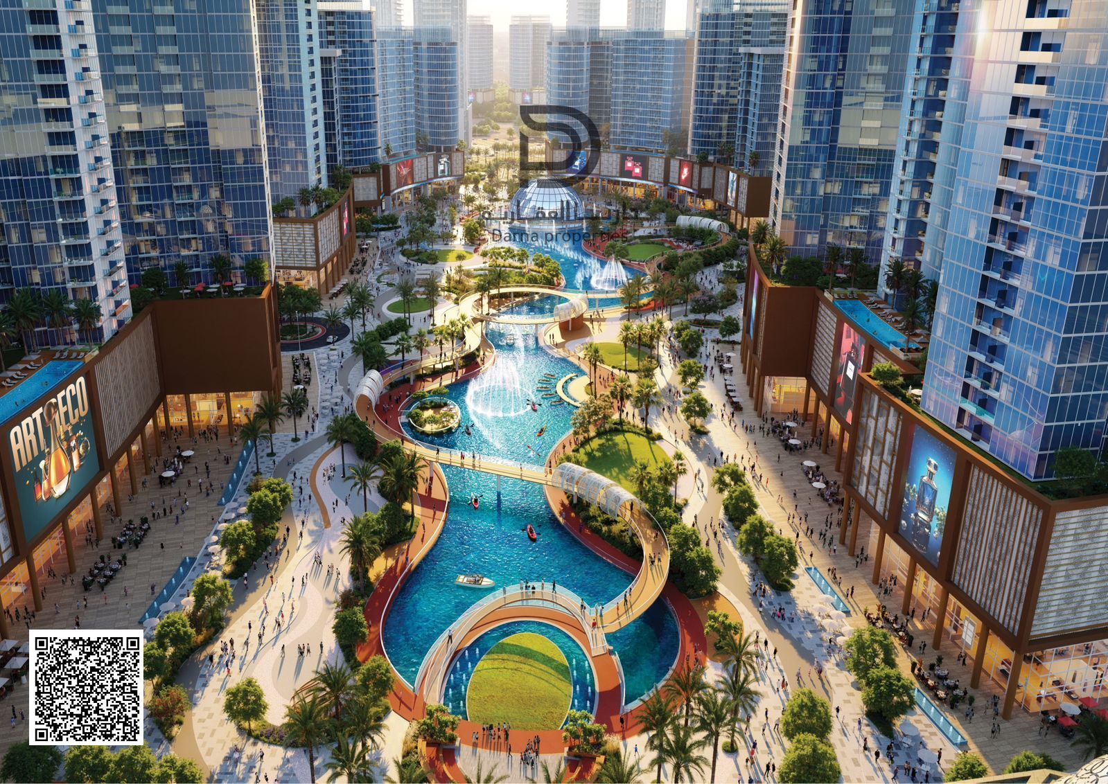 Tiger Downtown Ajman – First Lagoon-Front Community with Premium Living & Smart Prices