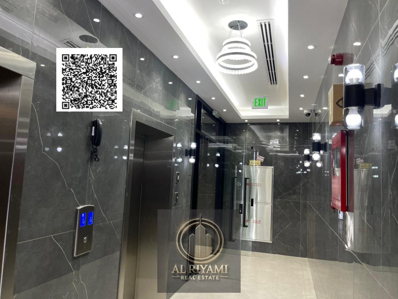 Spacious 1BHK Apartment with Balcony & Central AC in Al Hamidiya 1