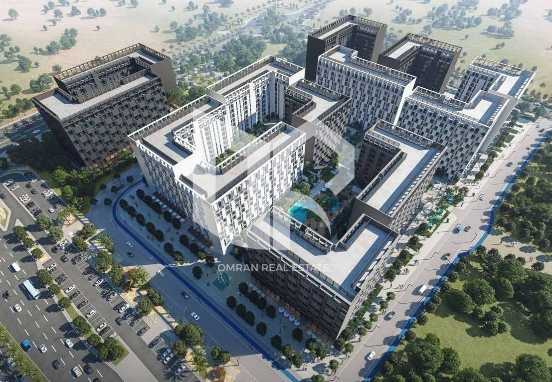 Spacious and smart system with a pool view on AL MAMSHA