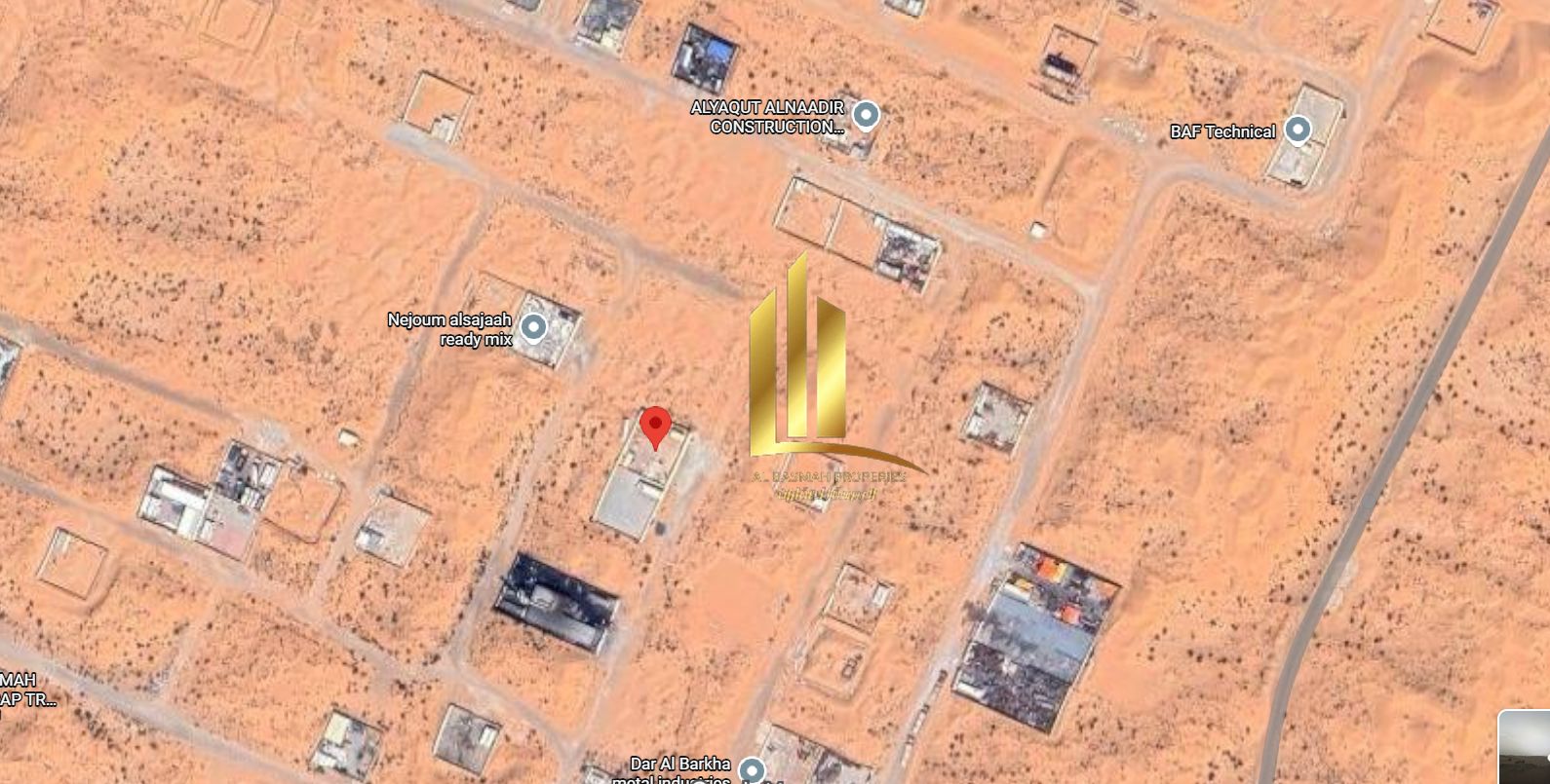 Industrial Land for Sale Al sajaa Sharjah Covered With Boundries